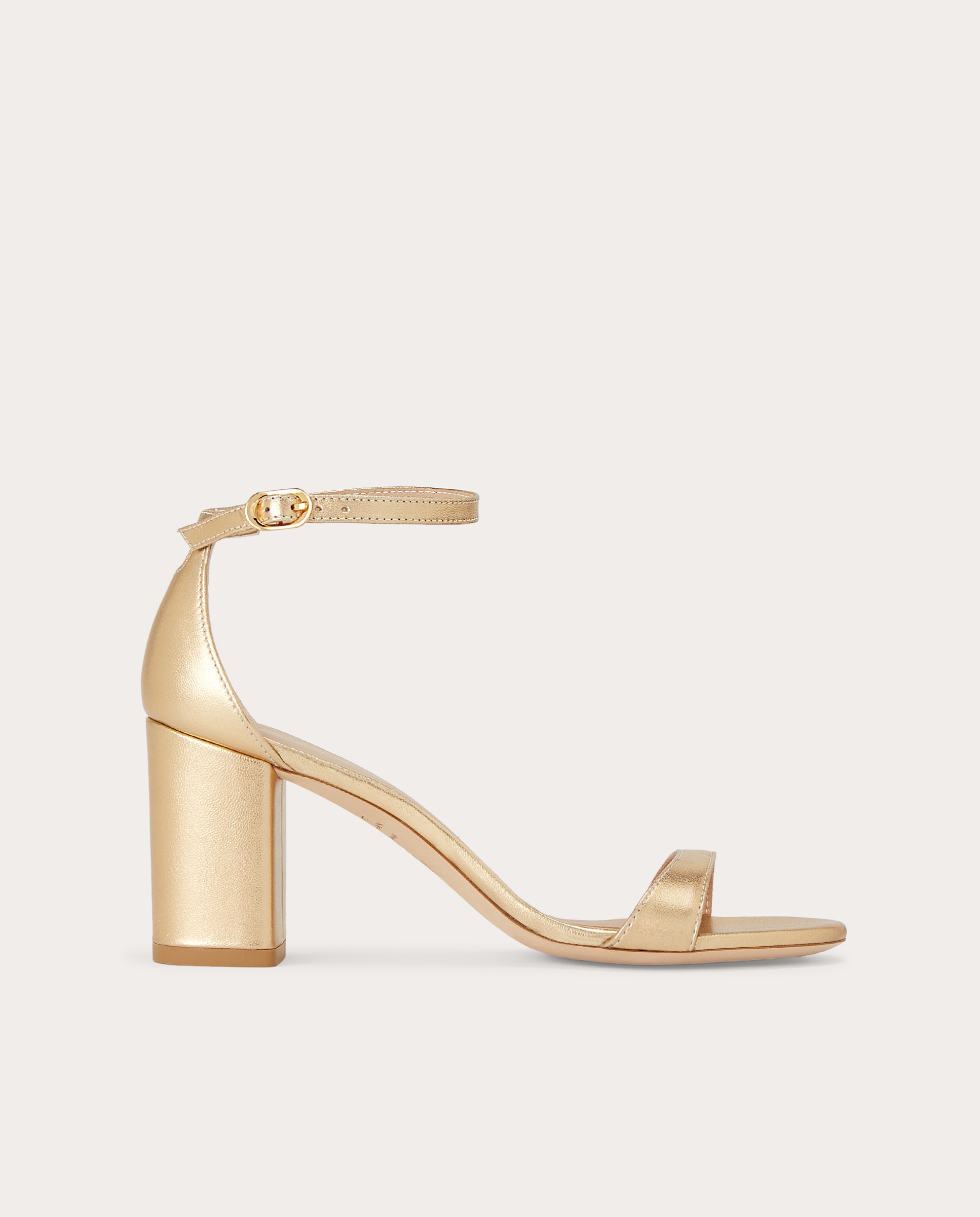 Imagem 0 de Sandálias de Salto Nudist em Pele