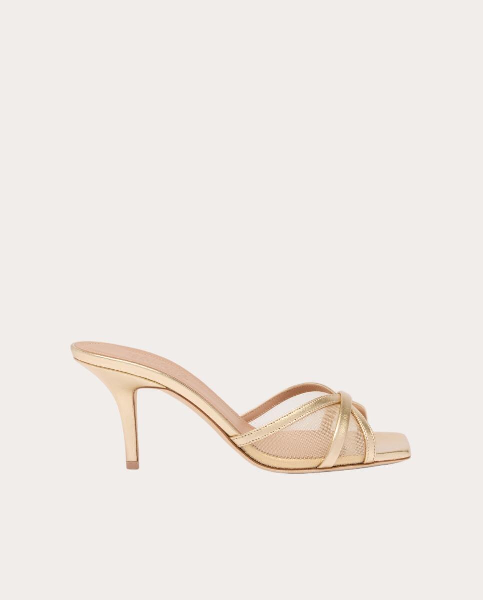 Imagen 0 de Sandalias de tacón Perla Oro