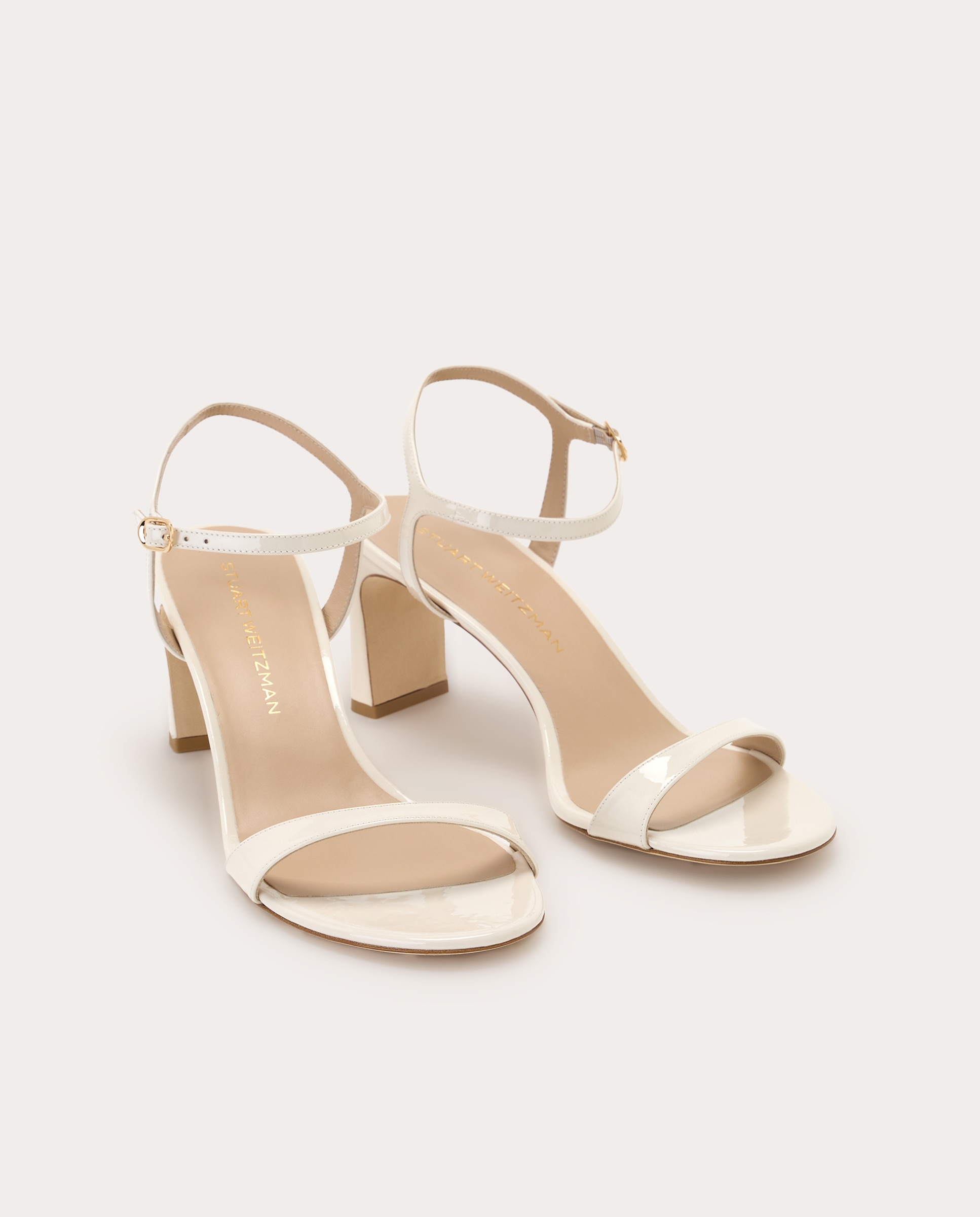 Sapatos de salto Babette 60 Creme-2