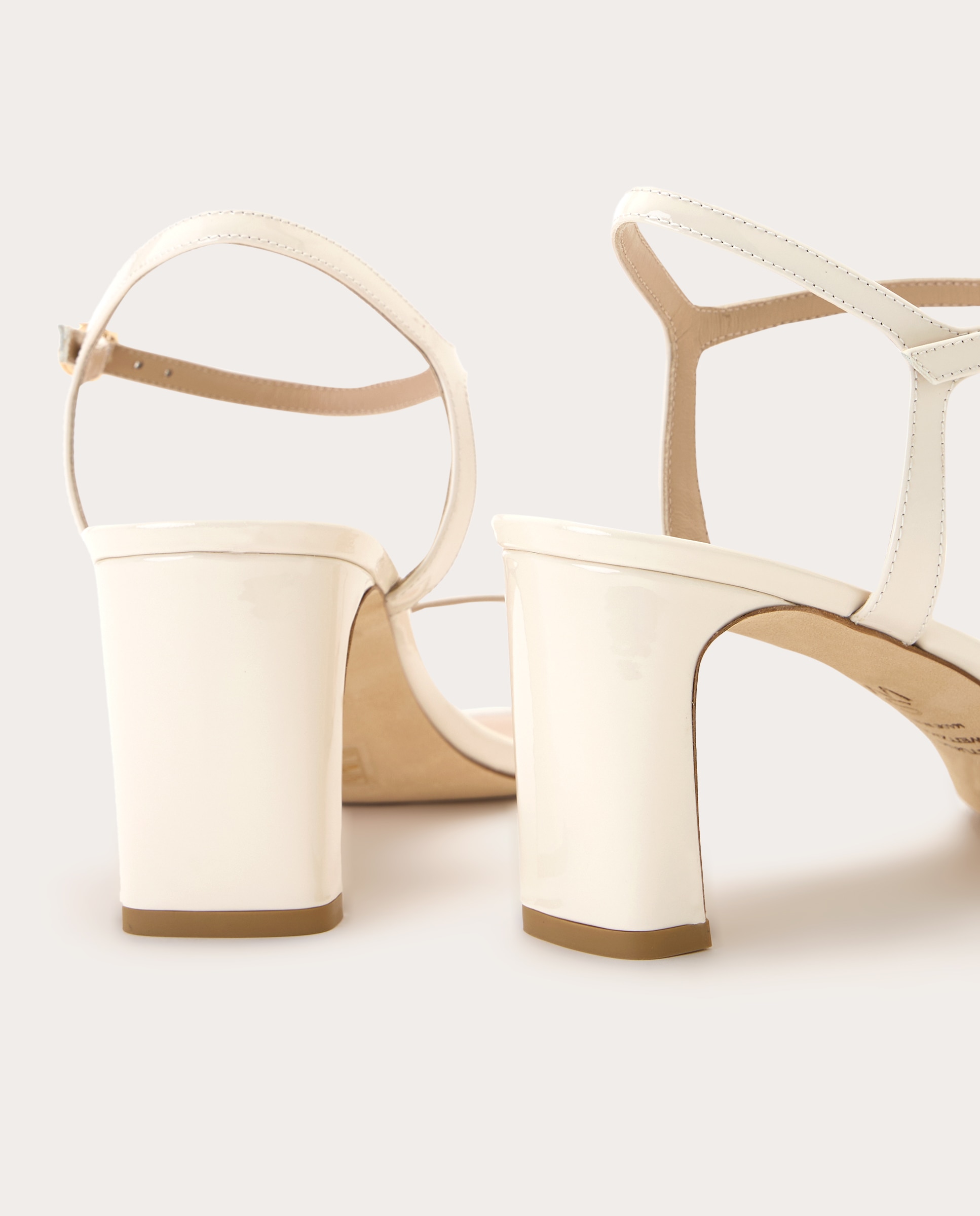 Sapatos de salto Babette 60 Creme-3