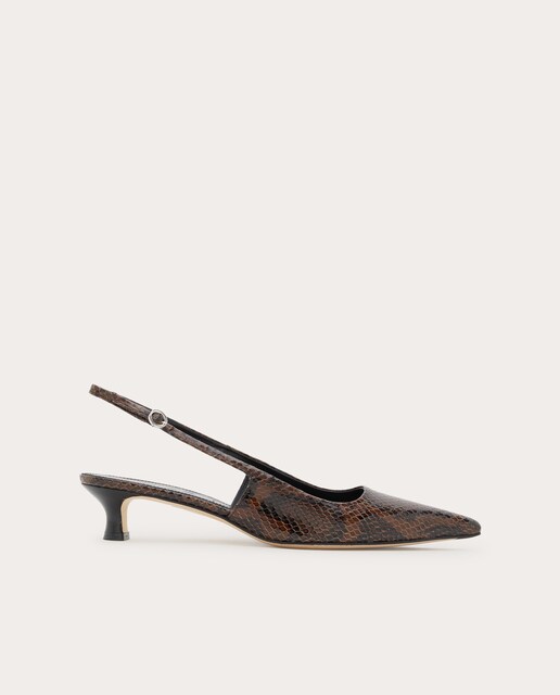 Imagem 0 de Sapatos de Salto Catrina em Pele