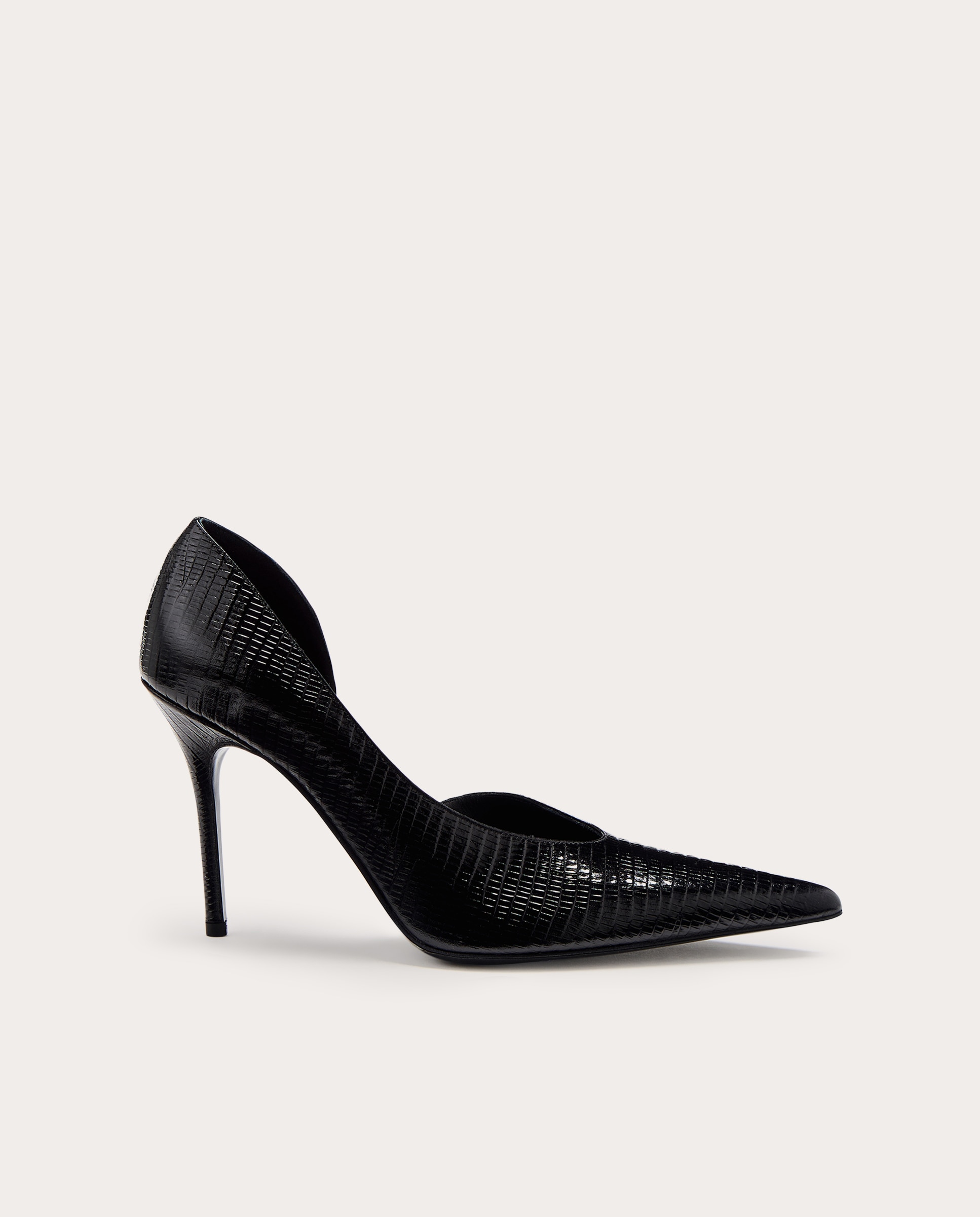 Imagen 1 de Zapatos Stilettos Barbara de piel Negro