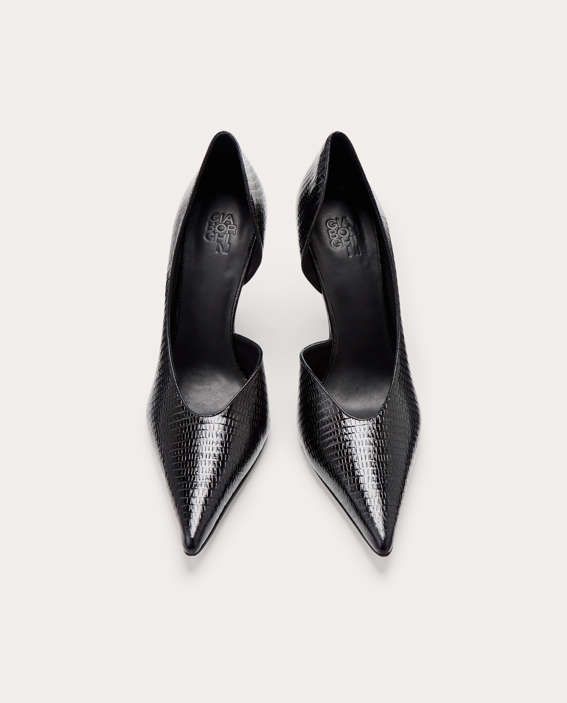 Imagen 4 de Zapatos Stilettos Barbara de piel - Negro Negro