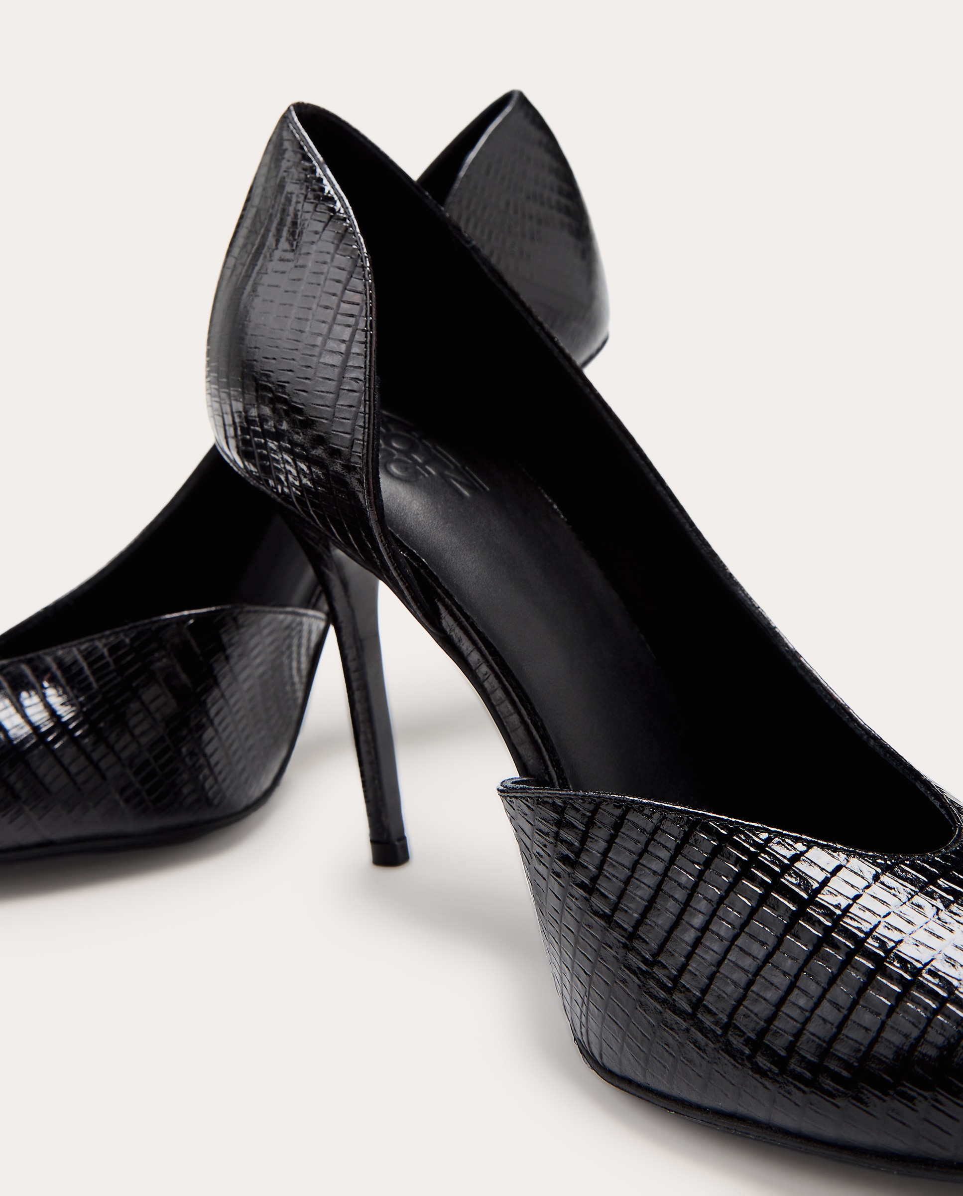 Imagen 5 de Zapatos Stilettos Barbara de piel - Negro Negro