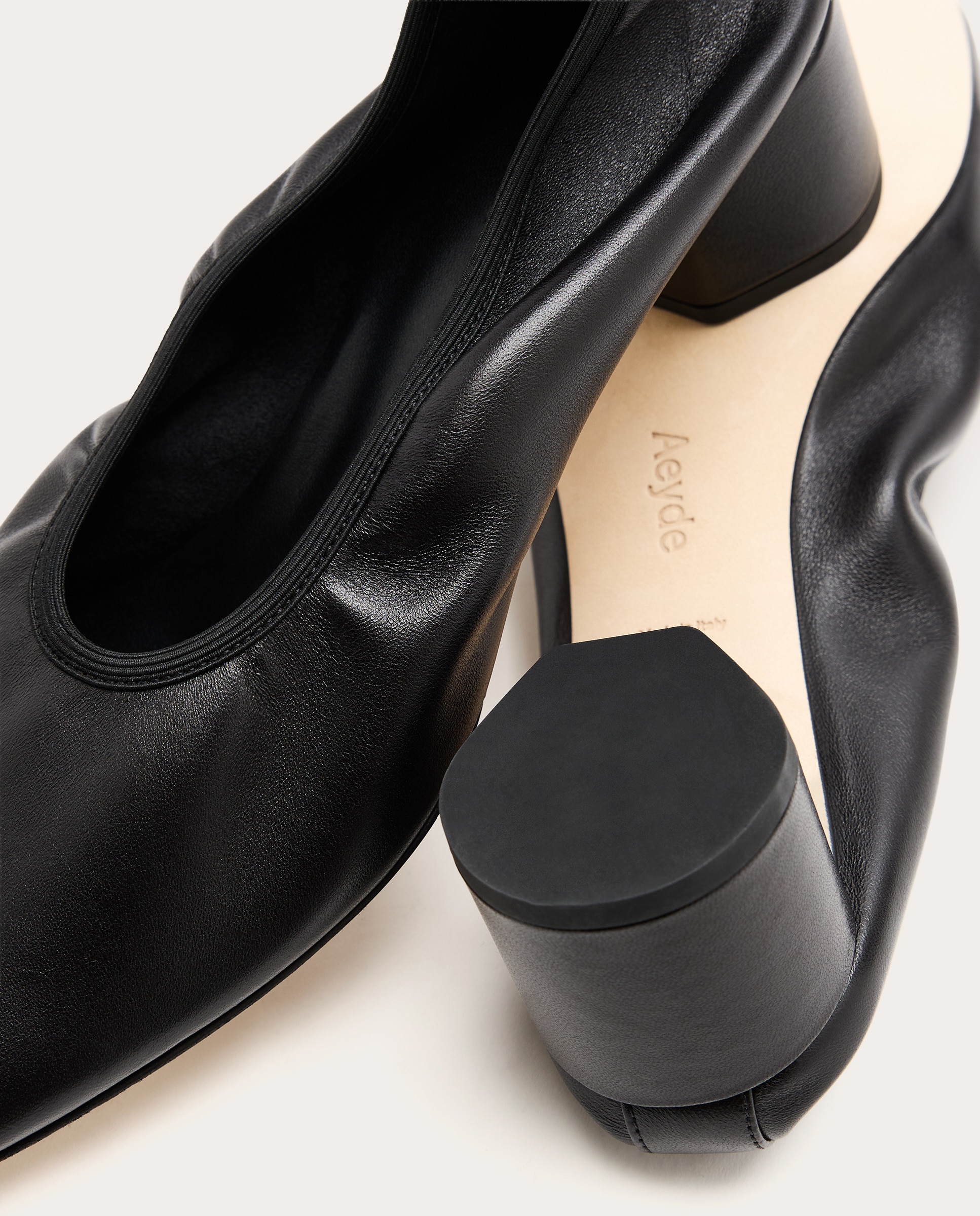 Imagen 7 de Zapatos Gemma de piel - Negro Negro