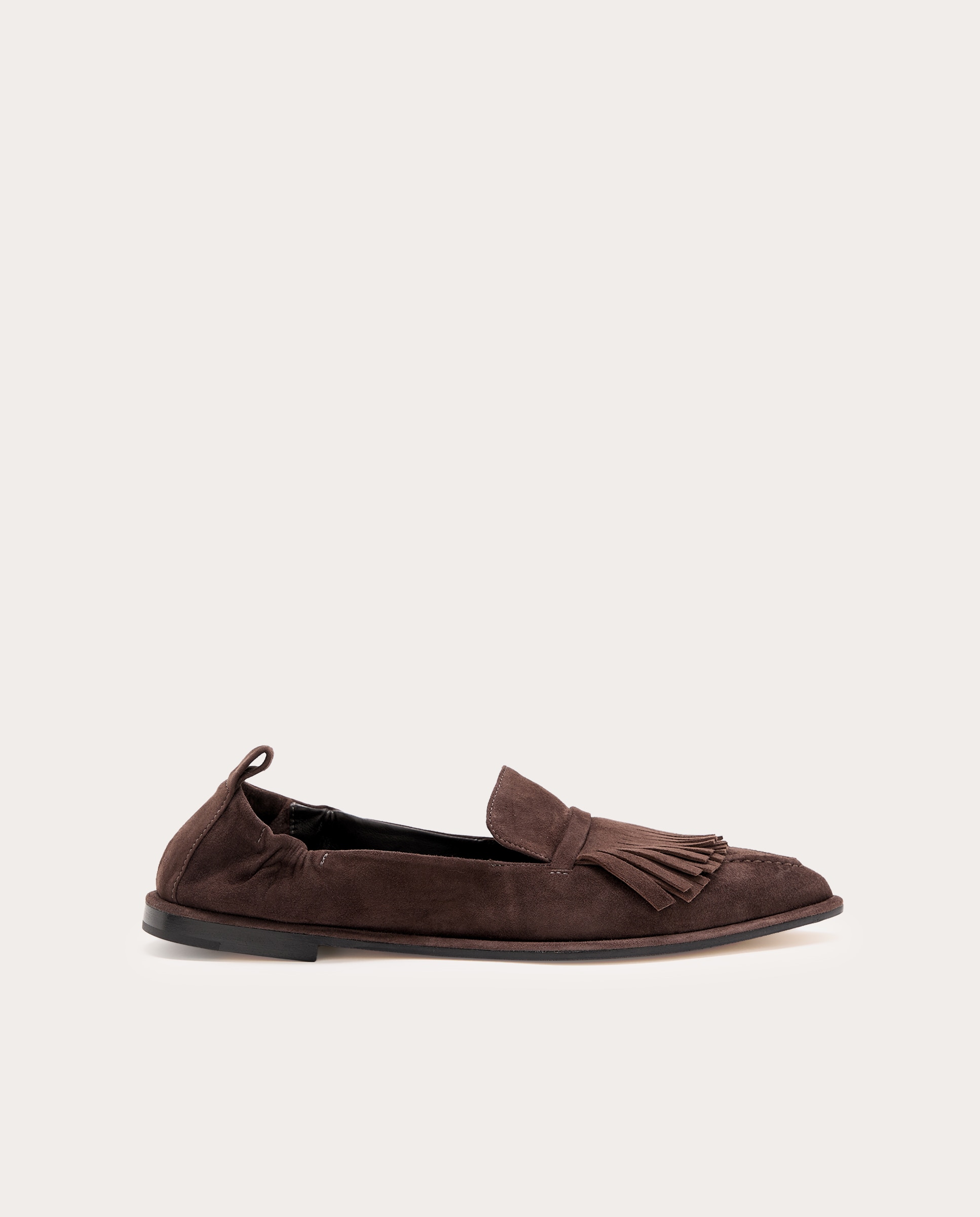 Imagem 0 de Mocassins Grace de Camurça com Franjas