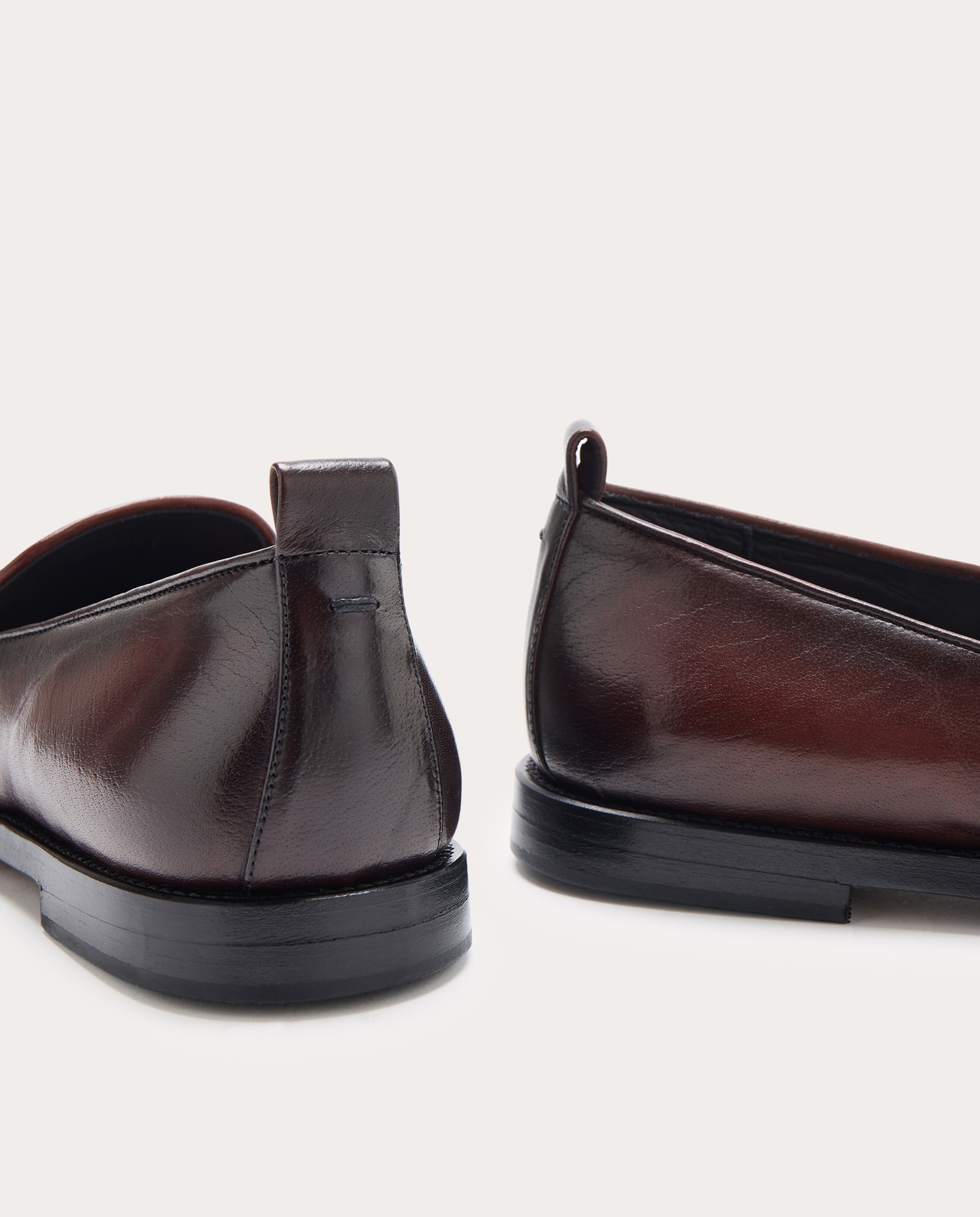Imagen 3 de Mocasines de piel 20202H - Marrón Marrón