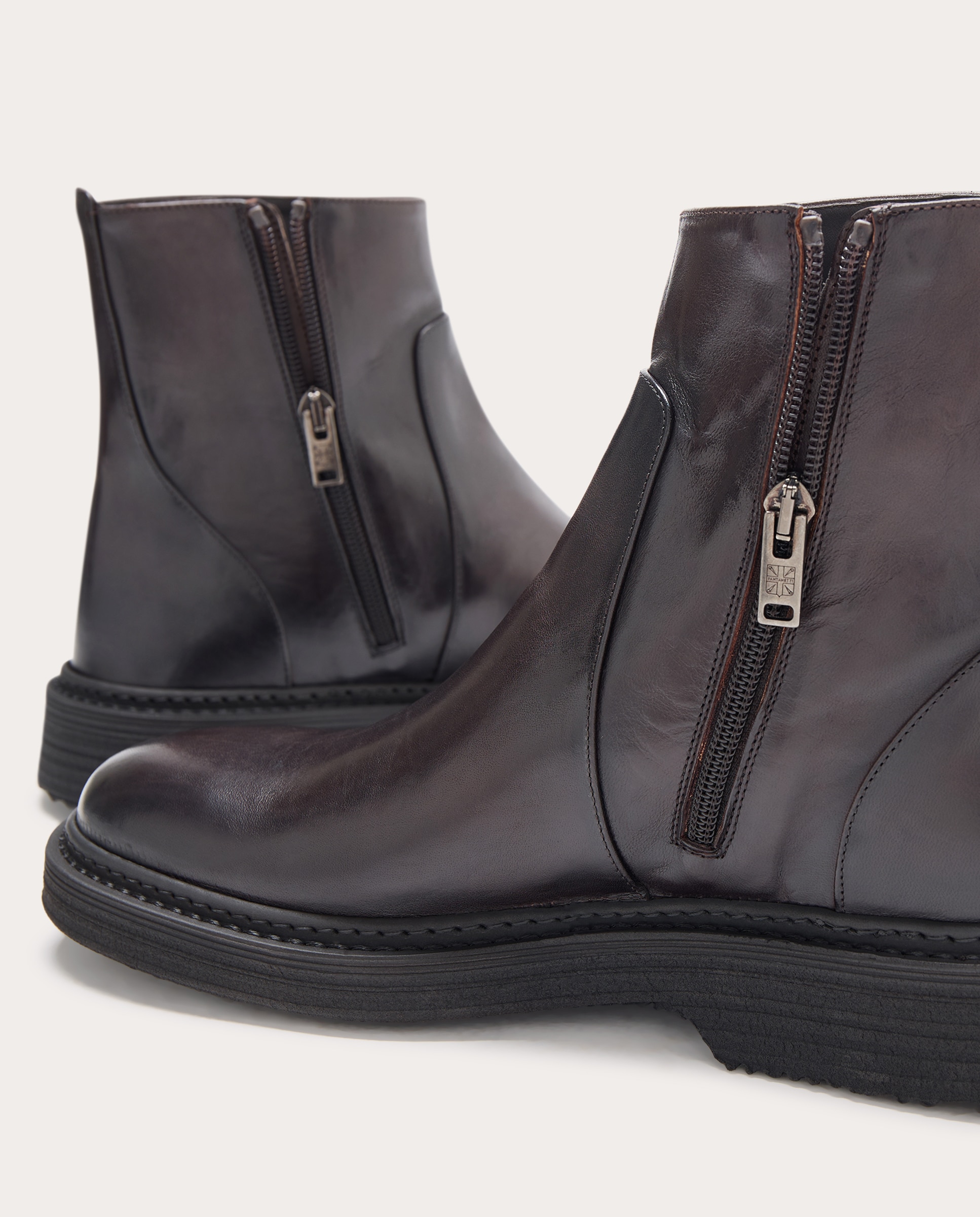 Imagen 5 de Botines de piel 20341G - Marrón Marrón