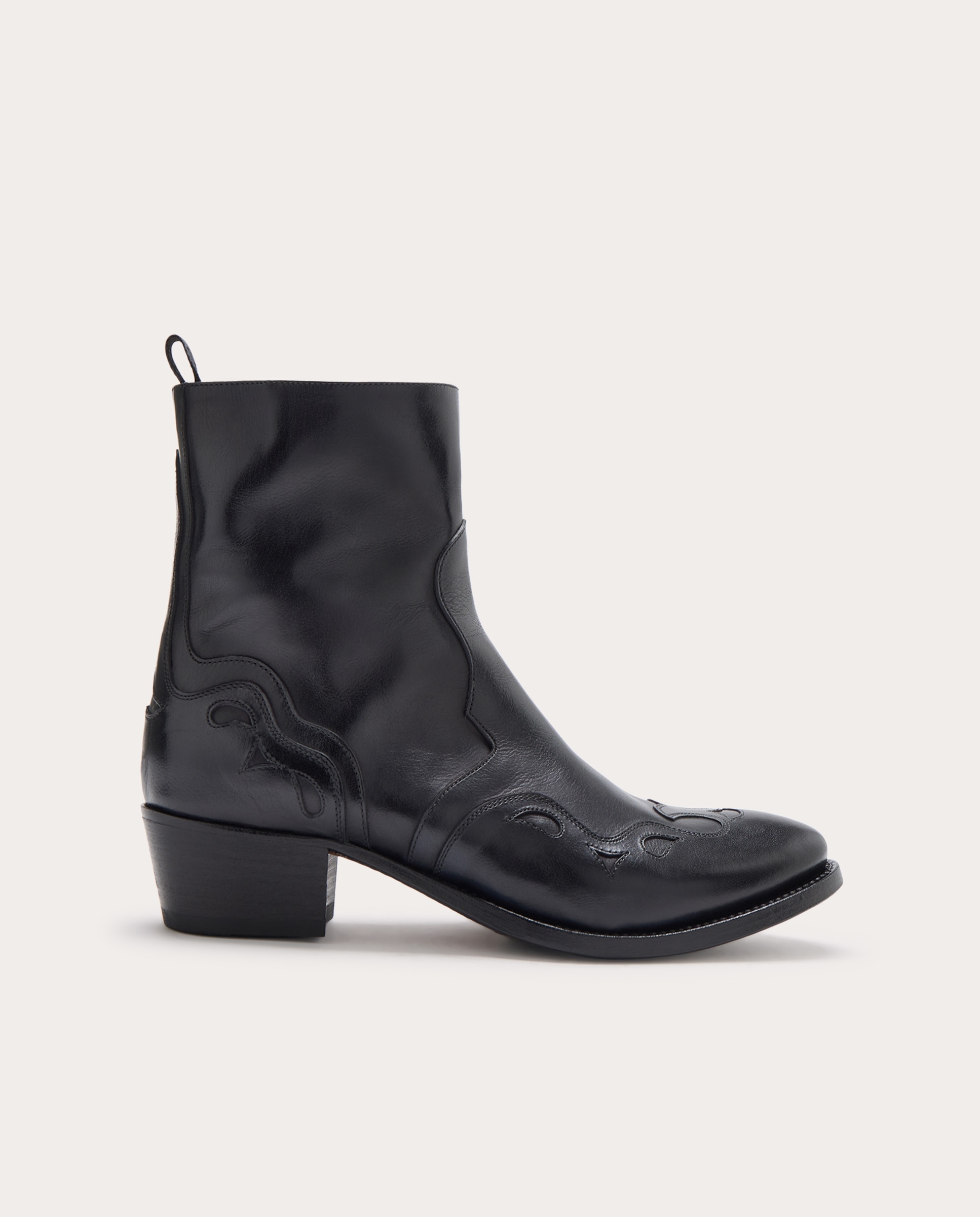 Imagen 1 de Botines de piel Cowboy 20310H Negro