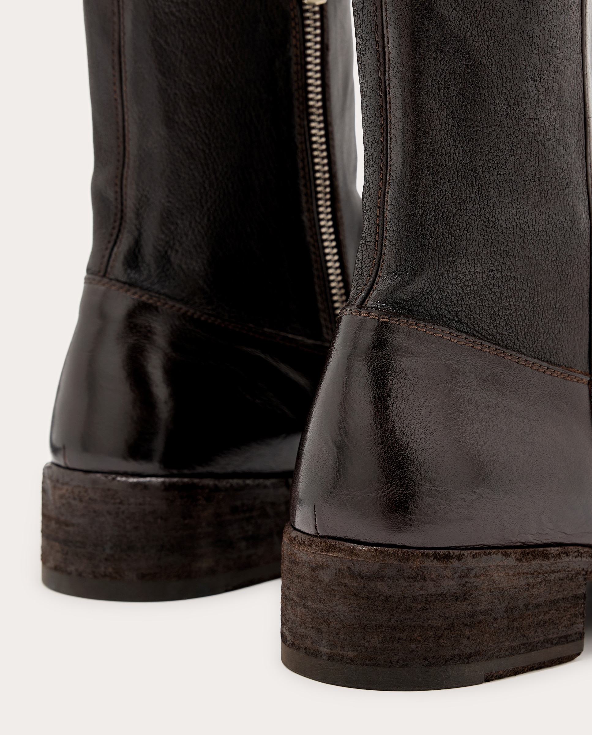 Imagen 3 de Botines Lison de piel - Marrón Marrón