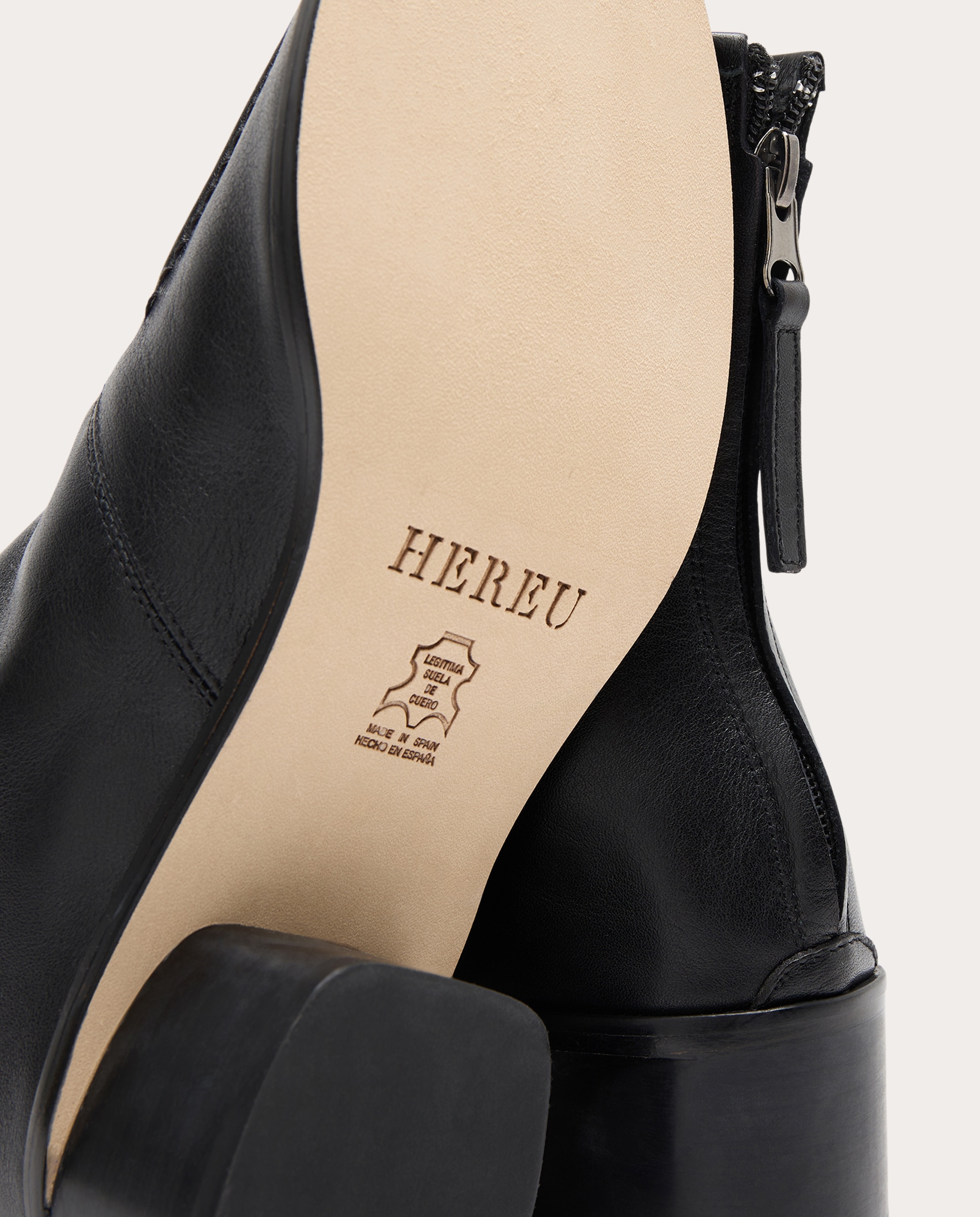 Imagen 4 de Botines Juliol de piel - Negro Negro