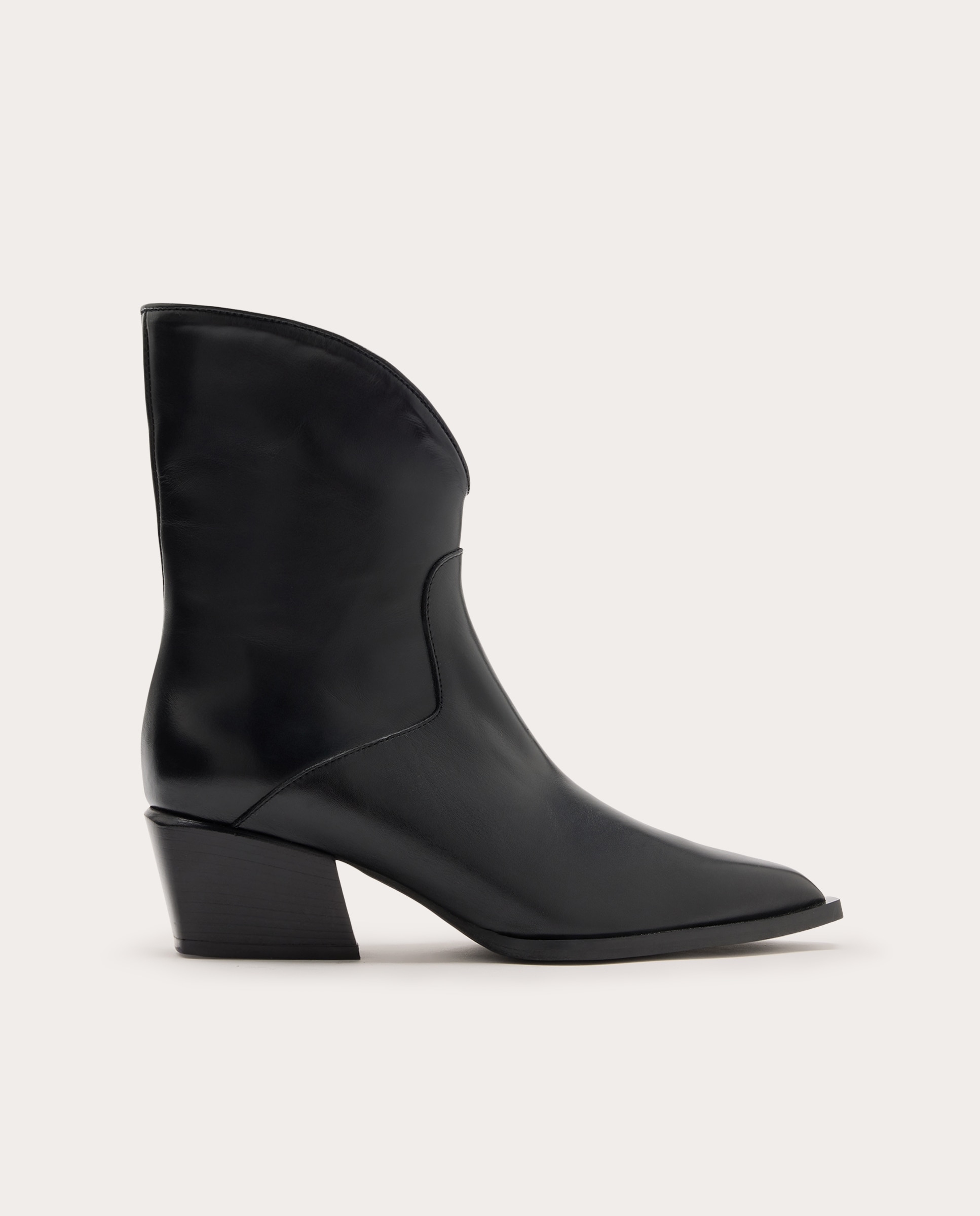 Imagen 1 de Botines cowboy Dallas de piel Negro