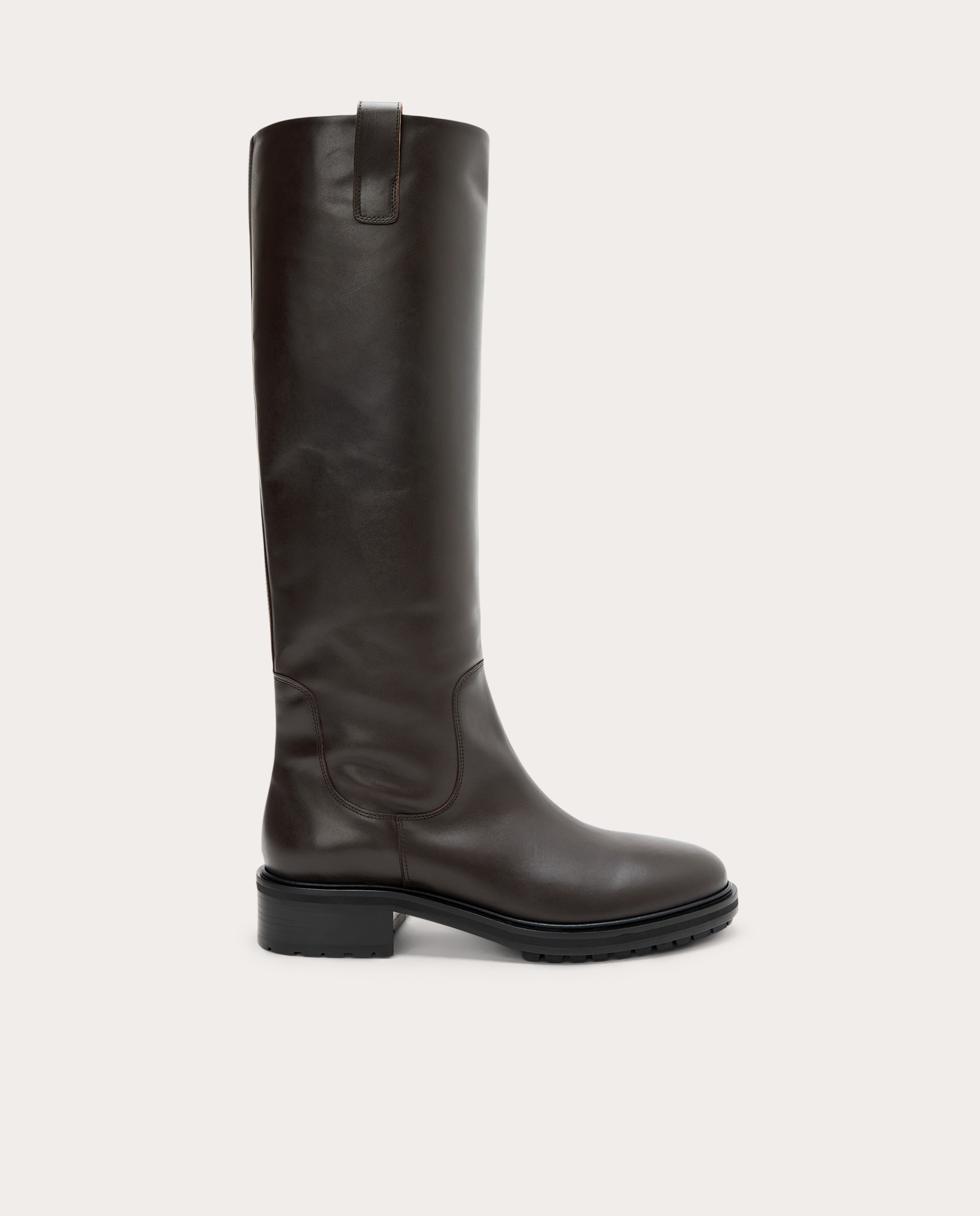 Imagen 0 de Botas Henry de piel Marrón oscuro