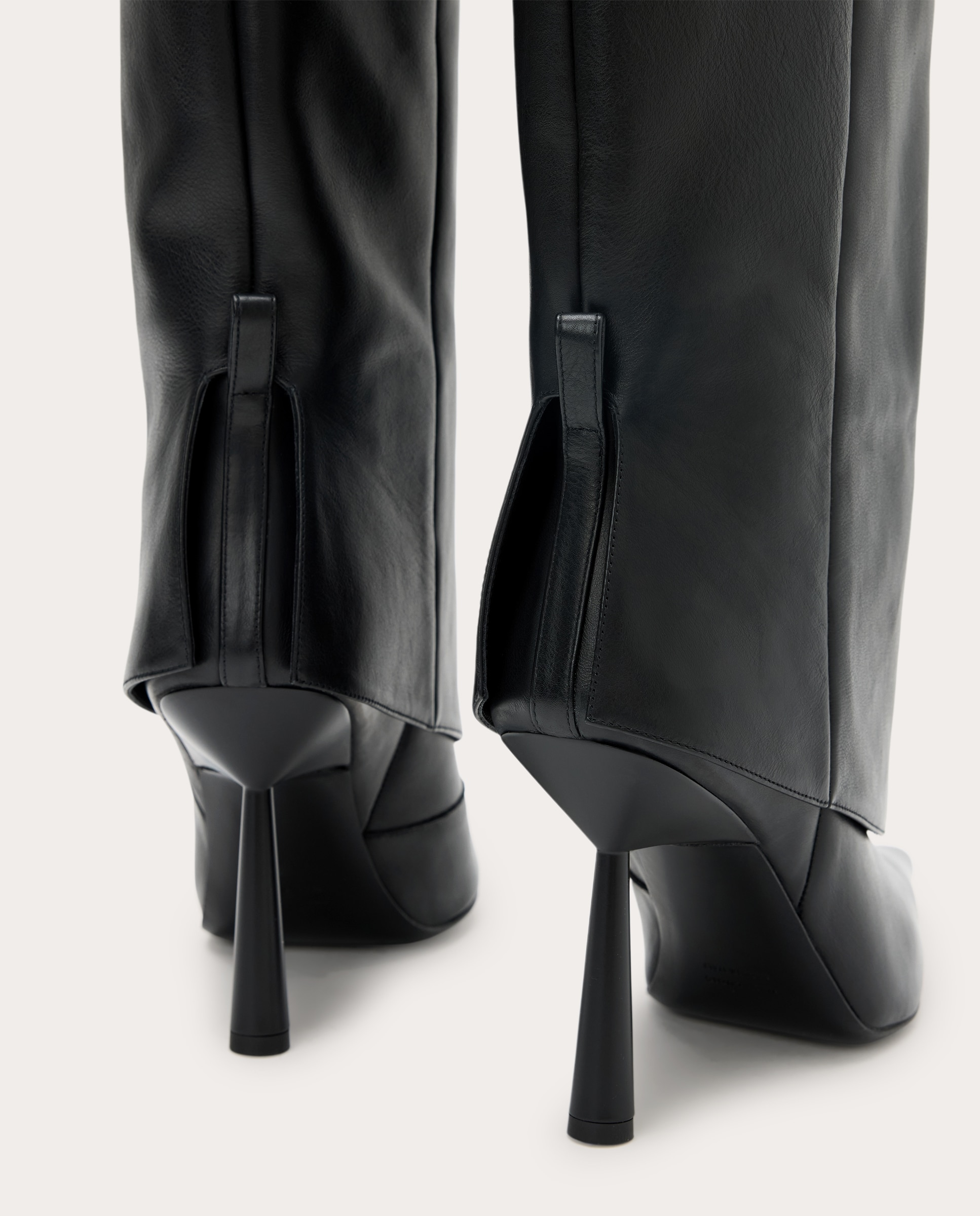 Botas de piel - Negro Negro-3