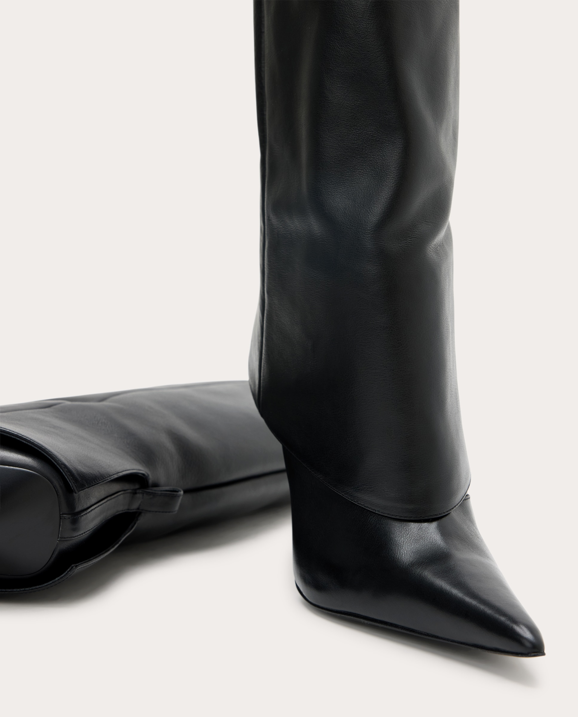 Botas de piel - Negro Negro-5
