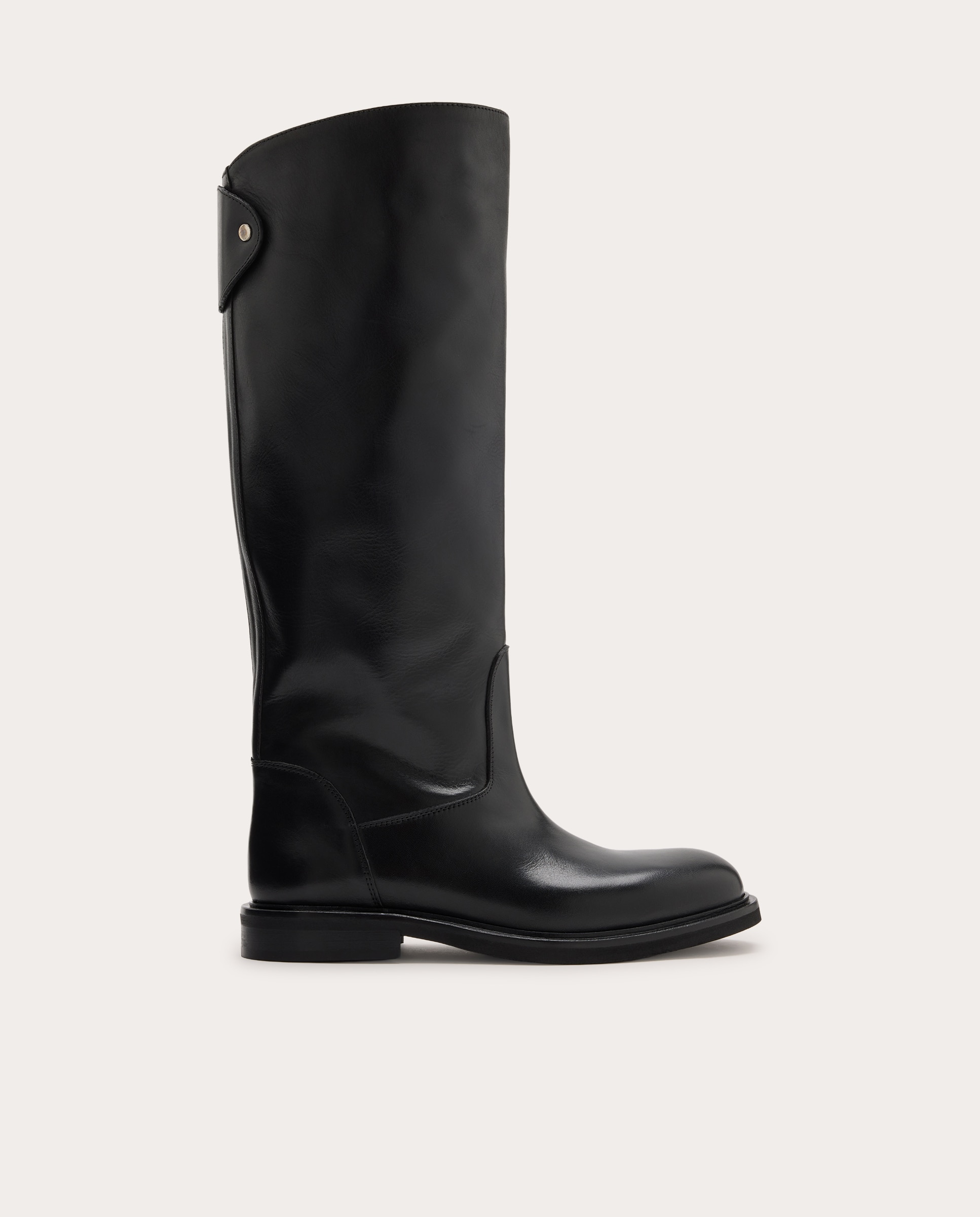 Imagen 1 de Botas planas Finn de piel Negro