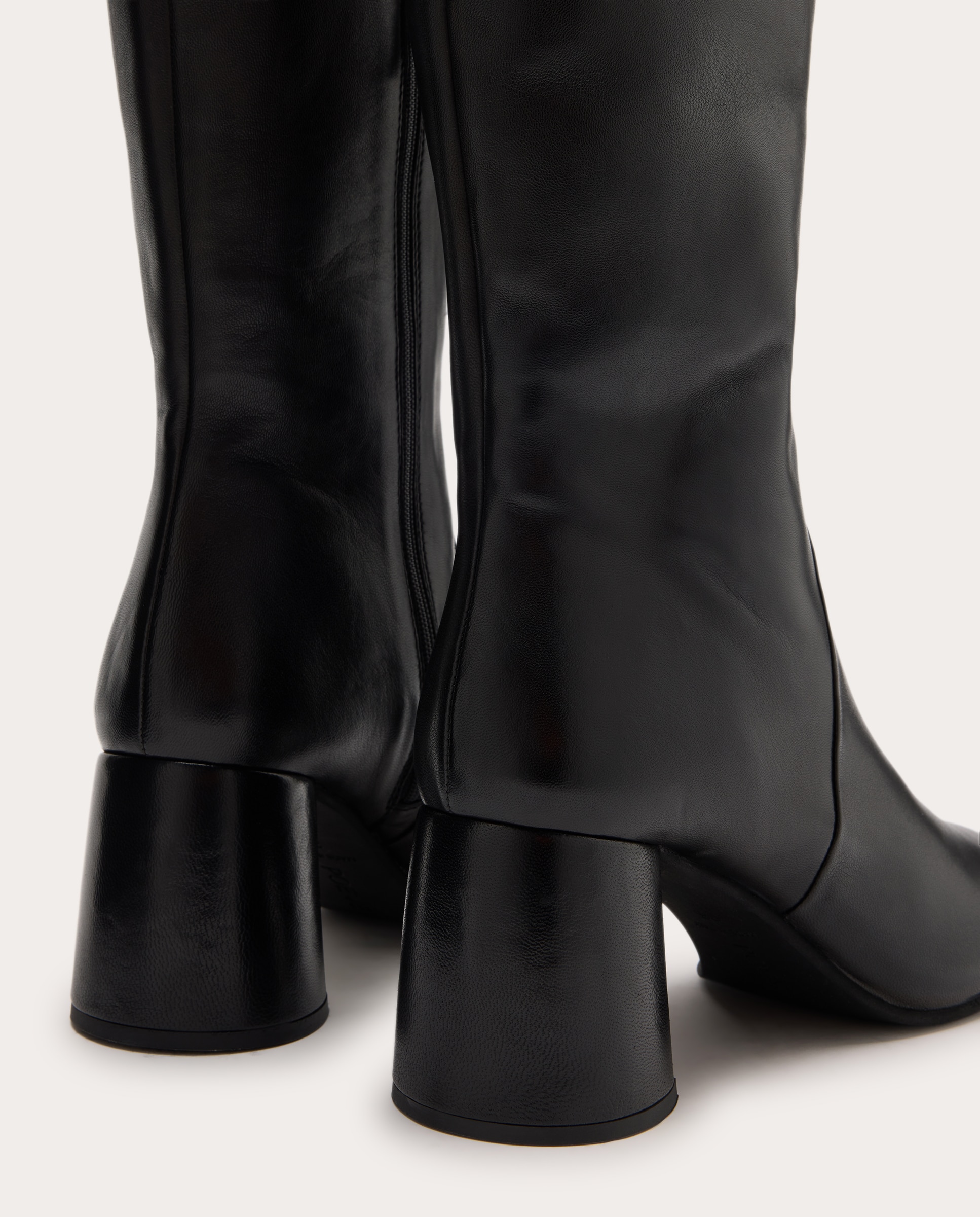 Imagen 3 de Botas Lema de ante hasta la rodilla - Negro Negro