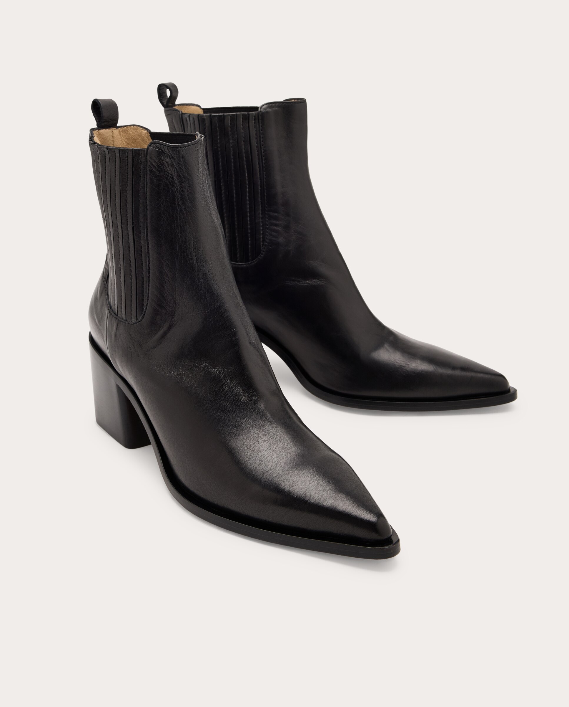 Botins Juliette em Pele Preto-2