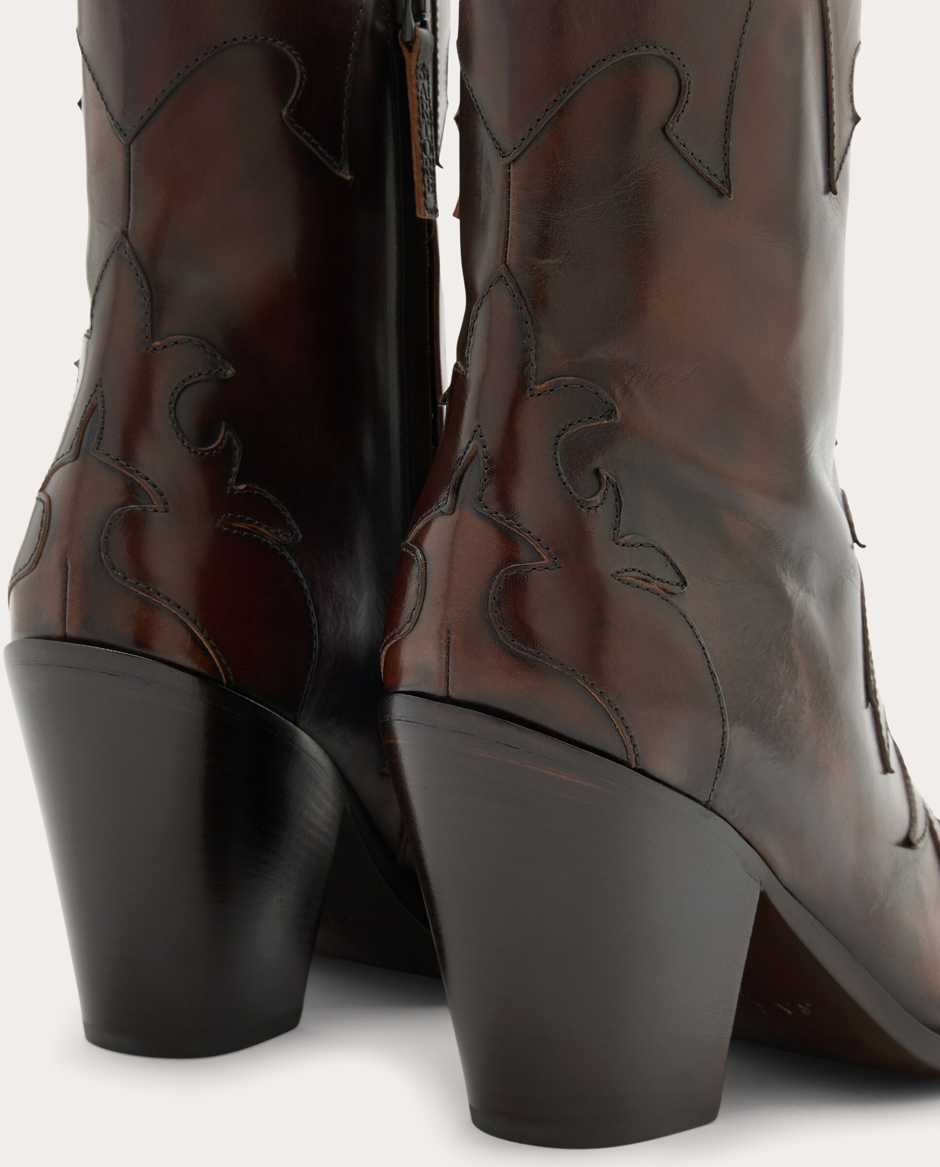 Botins em Pele Castanho-3