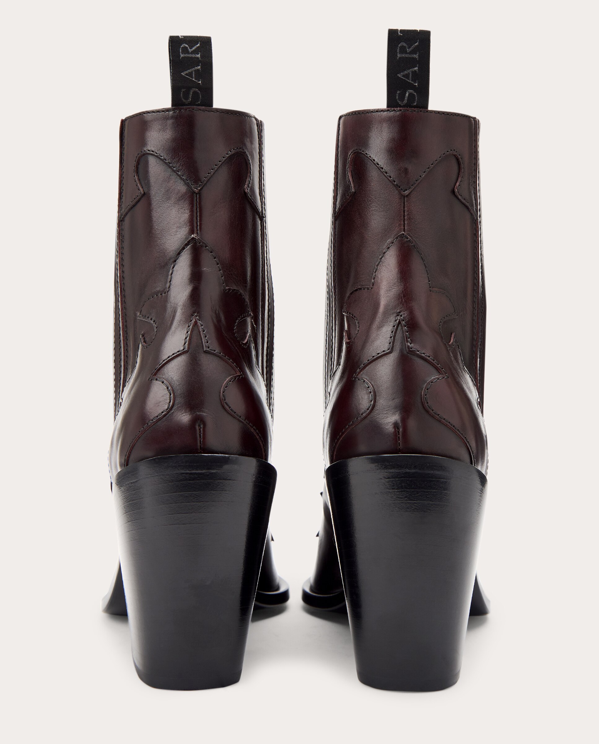 Botins Parma em Pele Bordeaux-3