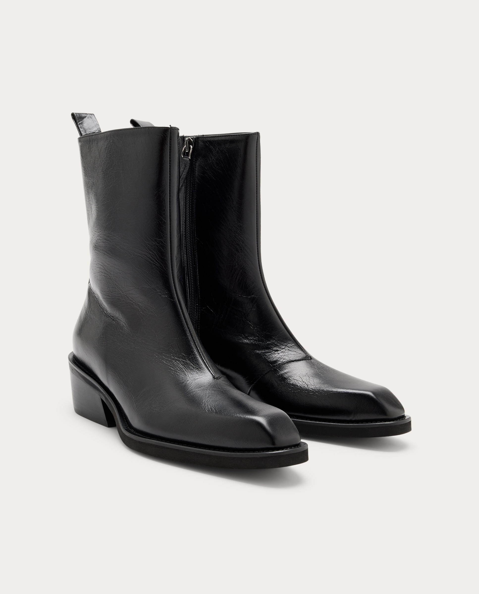 Imagen 2 de Botines Elow Billle de ante - Negro Negro