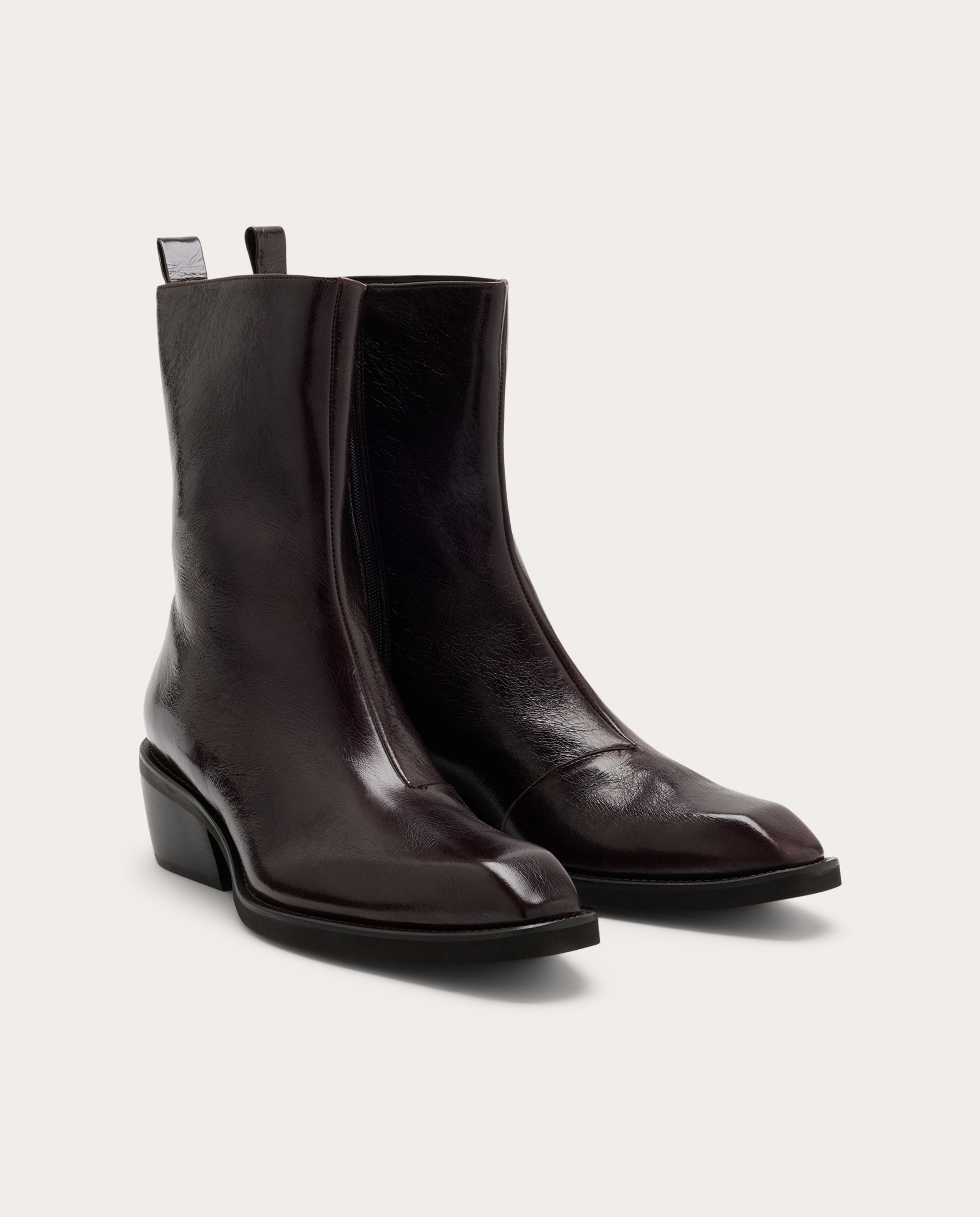 Imagen 2 de Botines Elow Billle de ante - Burdeos Burdeos