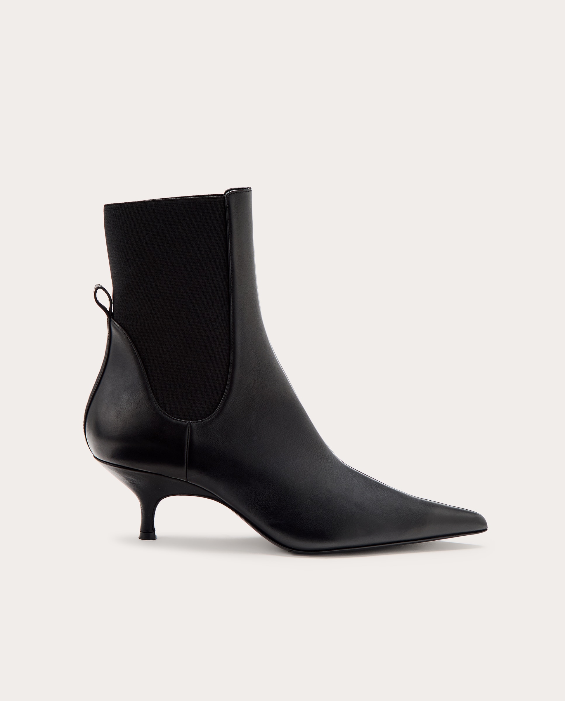 Imagen 1 de Botines Tara de piel Negro