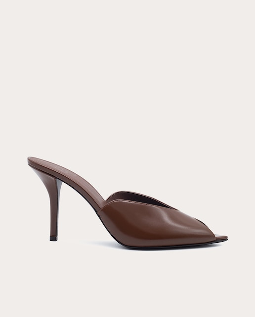 Imagen 0 de Sandalias de tacón de piel