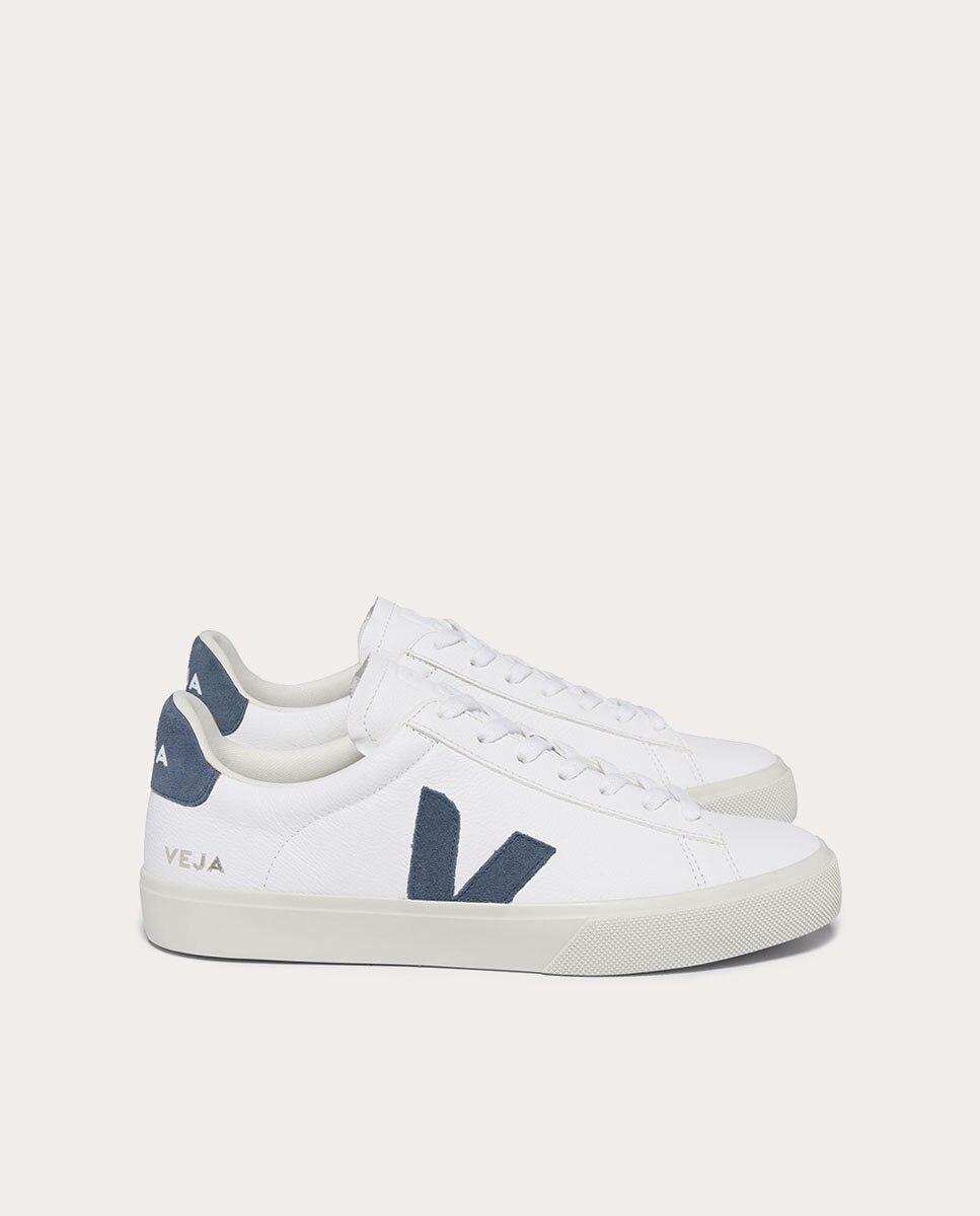 Imagen 0 de Zapatillas Campo de piel Azul