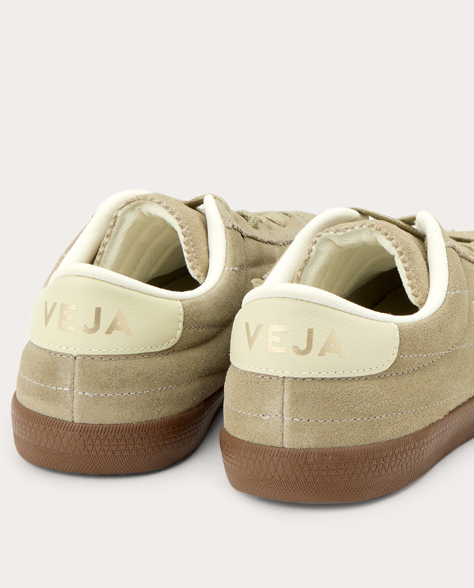Zapatillas Panenka de ante - Crema Crema-3
