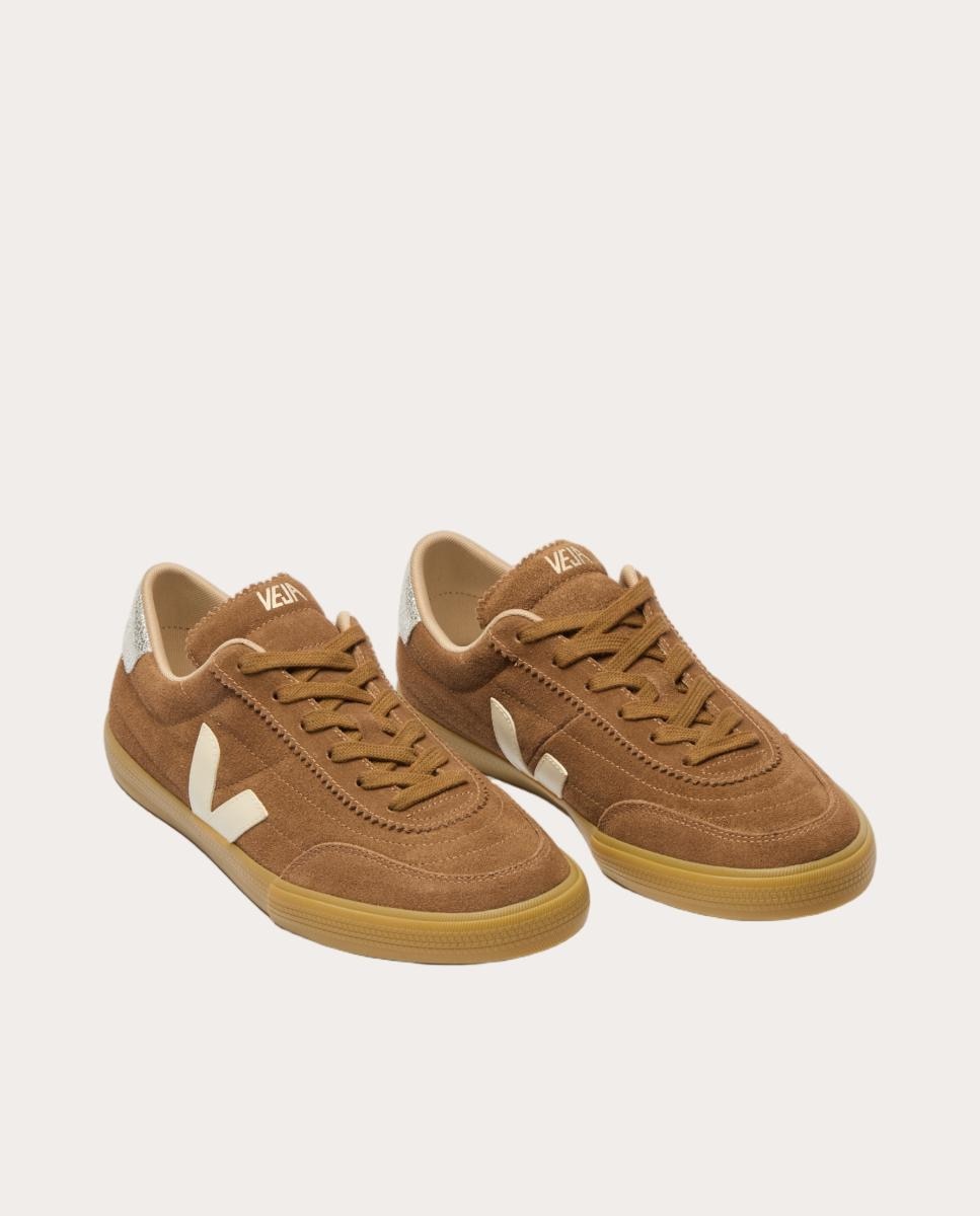 Zapatillas Panenka de ante - Marrón Marrón-2