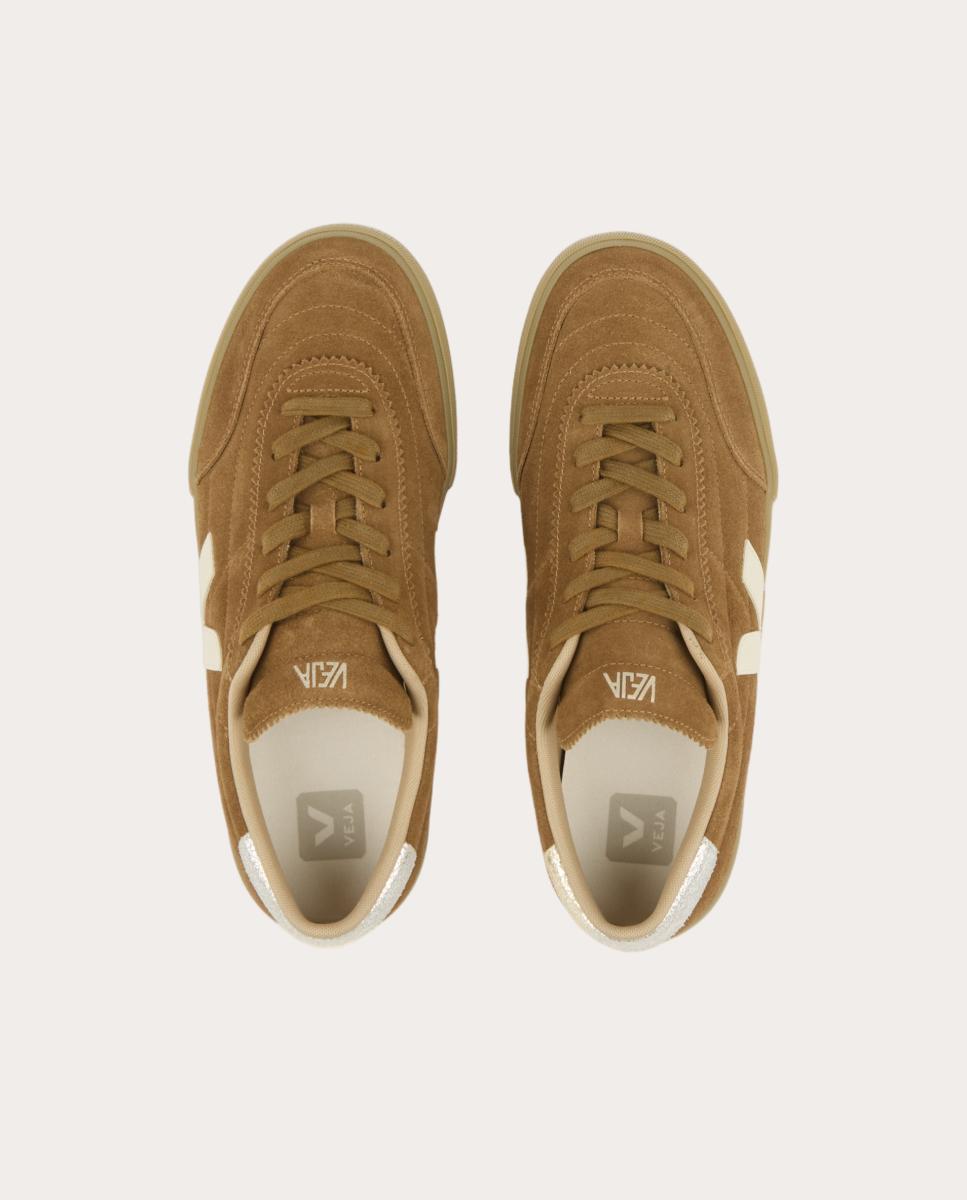 Zapatillas Panenka de ante - Marrón Marrón-4