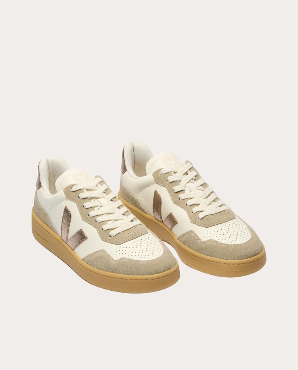 Zapatillas V-90 de piel - Blanco Blanco-2