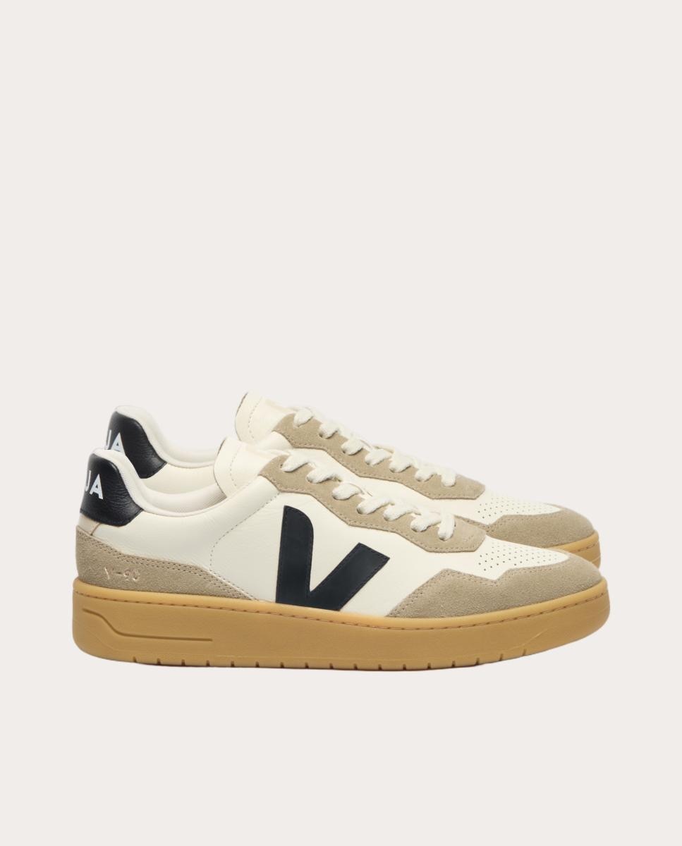 Imagen 0 de Zapatillas V-90 de piel Blanco