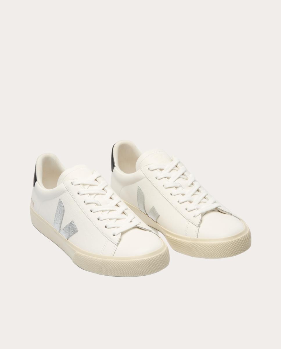 Zapatillas Campo de piel - Blanco Blanco-2