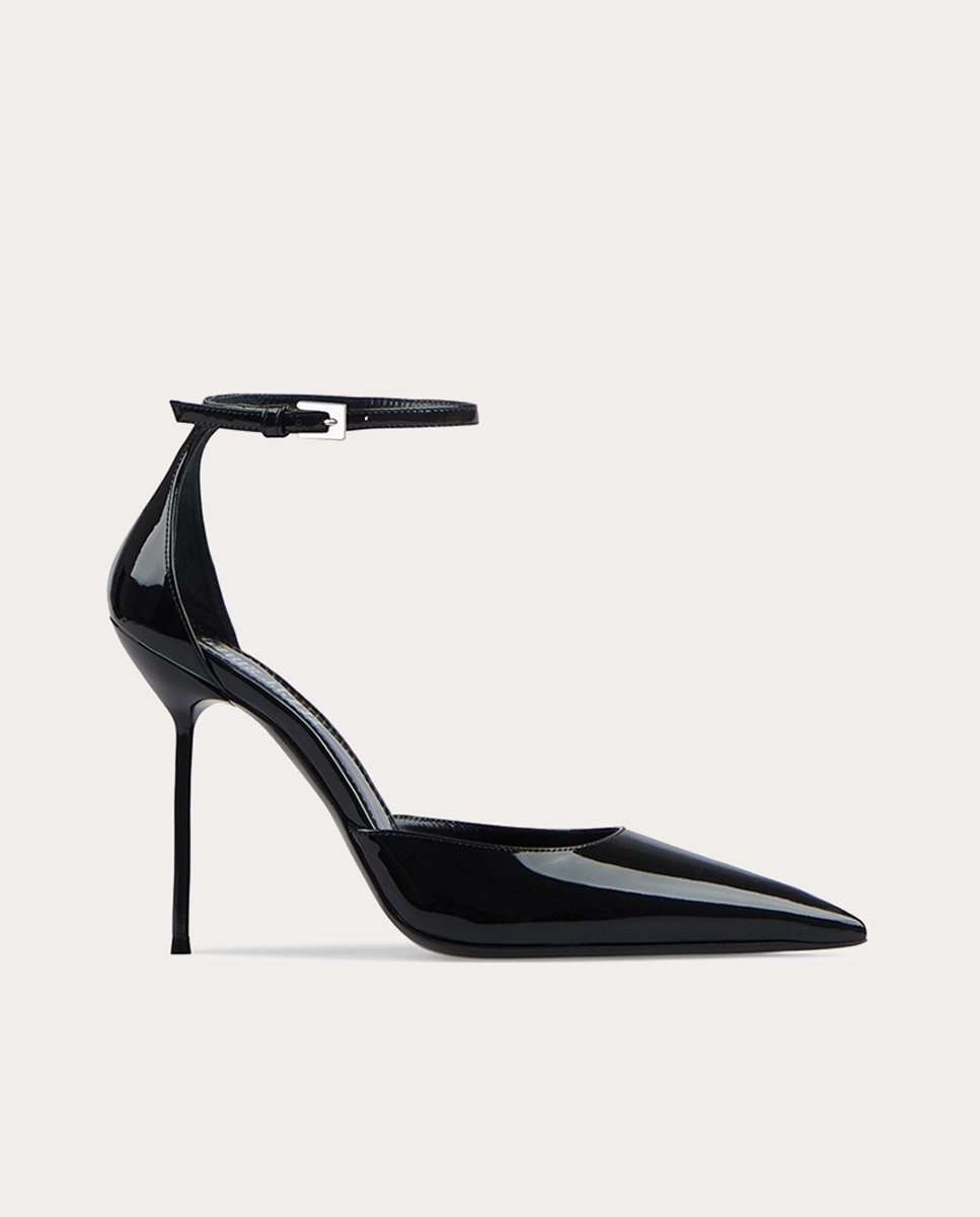Imagen 1 de Zapatos de tacón de charol Negro