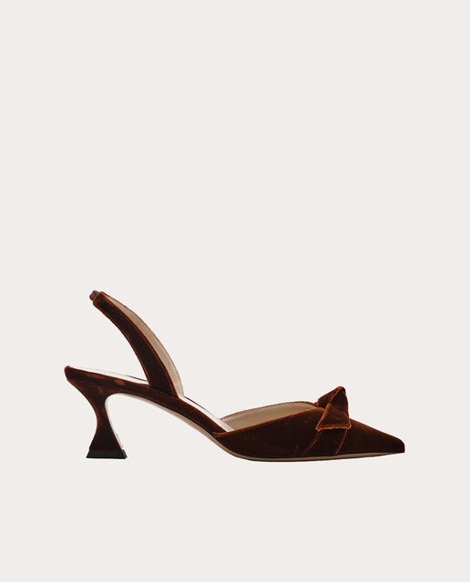 Zapatos de tacón Clarita de terciopelo