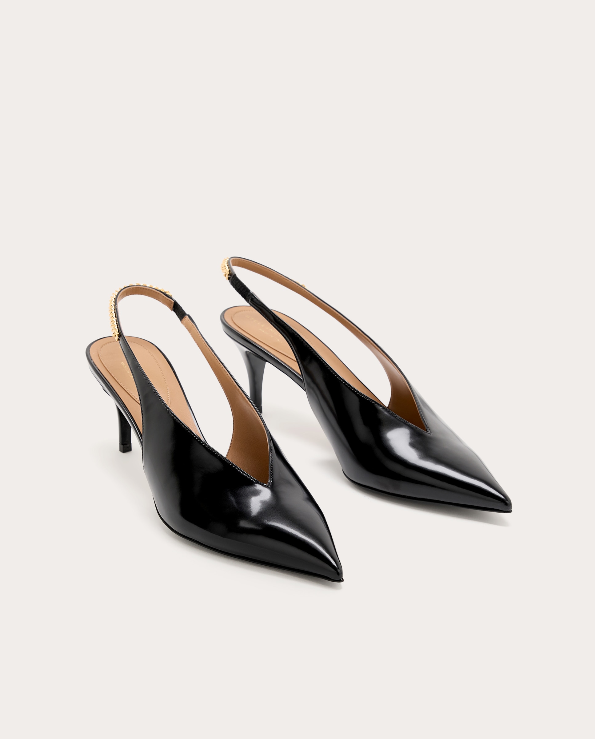 Slingback Falabella - Negro Negro-2