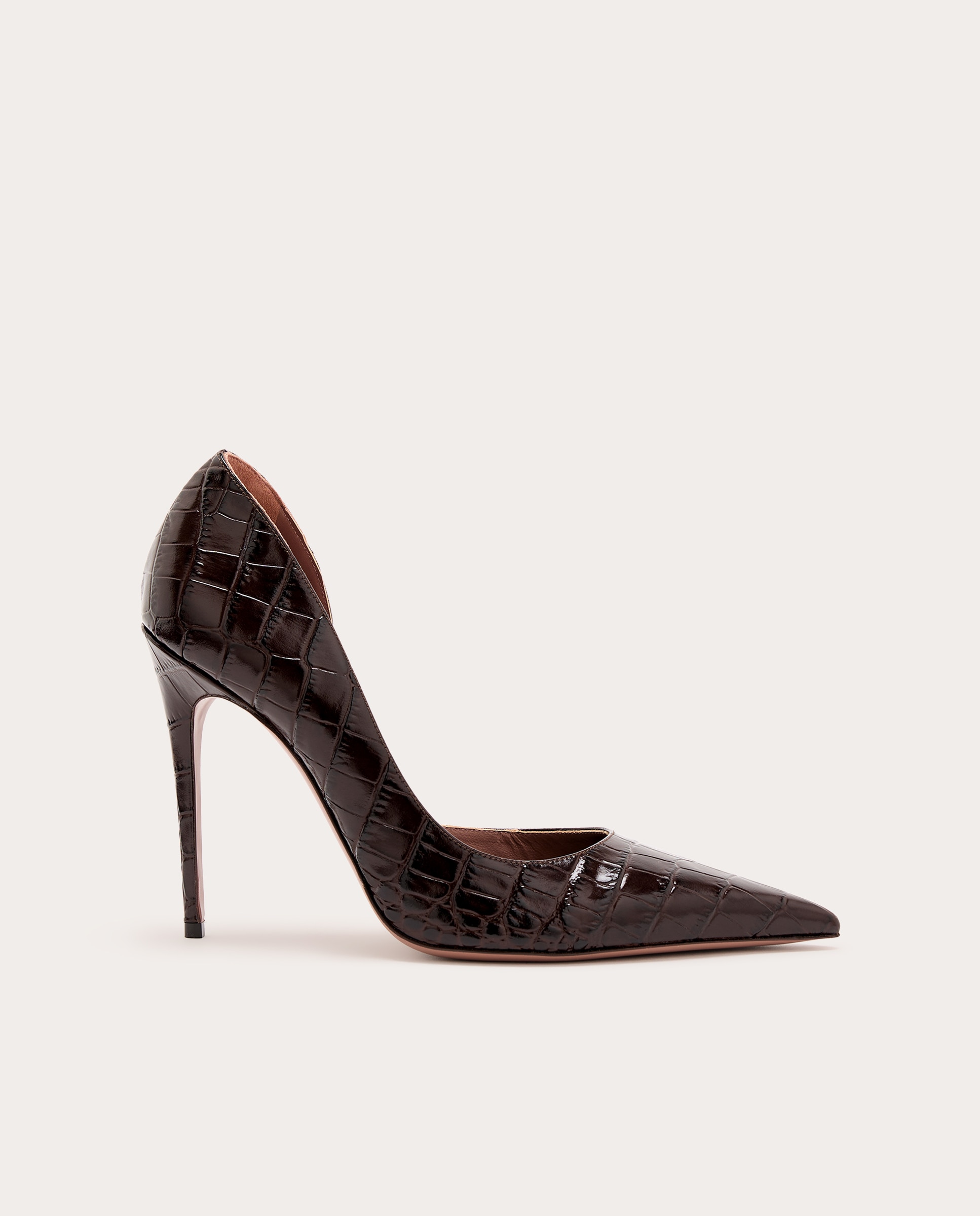 Imagen 0 de Zapatos Pump Lidia de piel Marrón