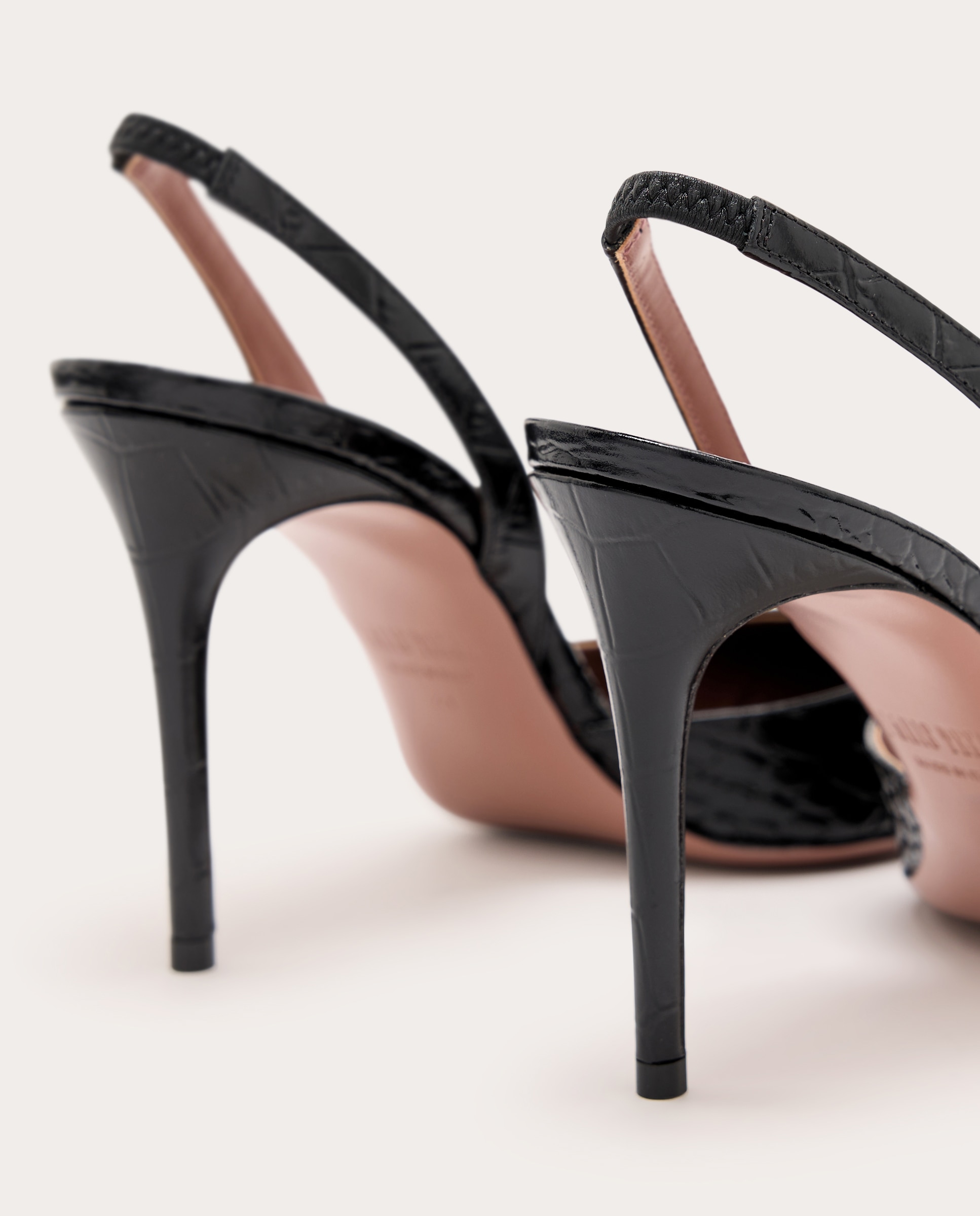 Zapatos Pump Lidia de piel - Negro Negro-3