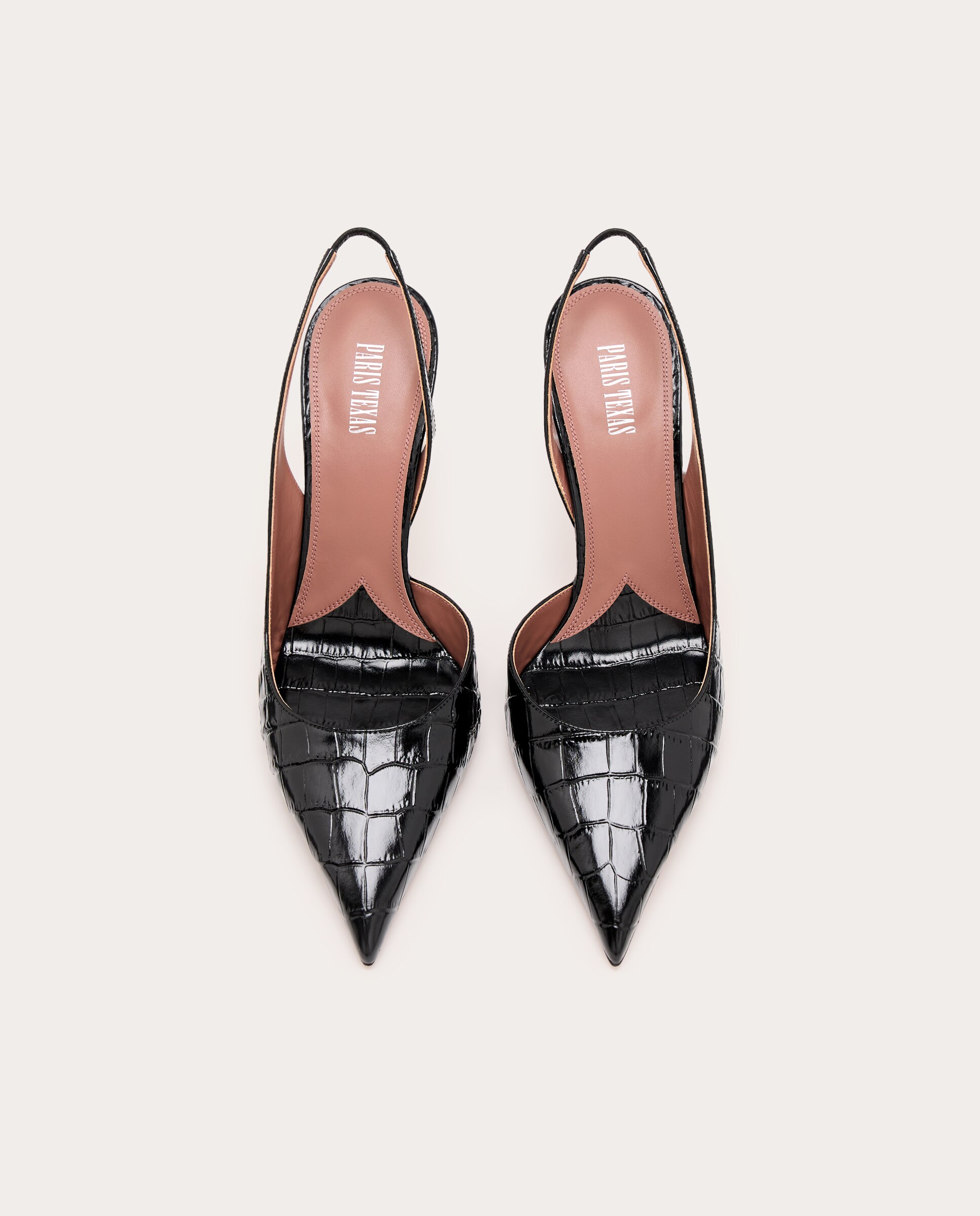 Zapatos Pump Lidia de piel - Negro Negro-4