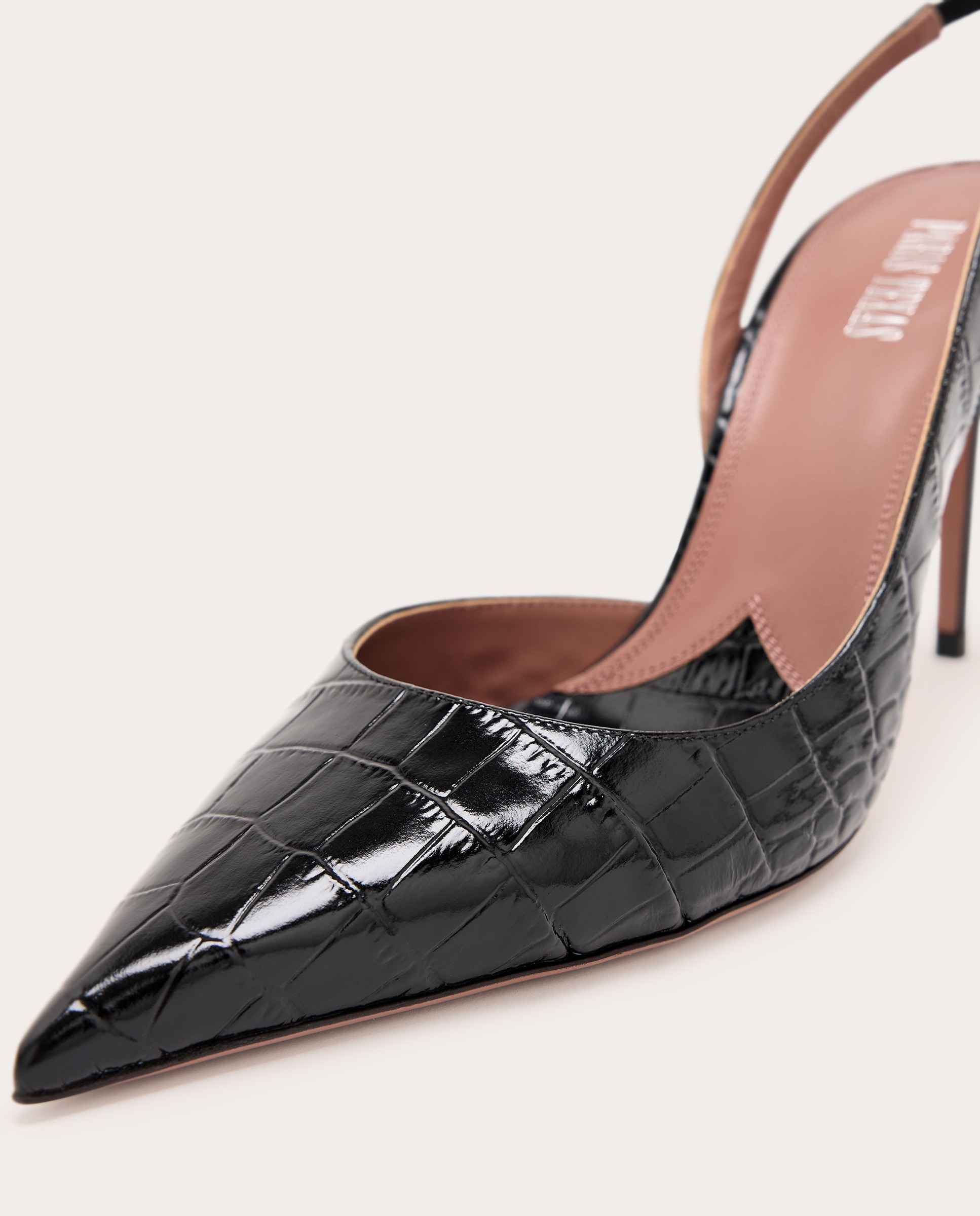 Zapatos Pump Lidia de piel - Negro Negro-5