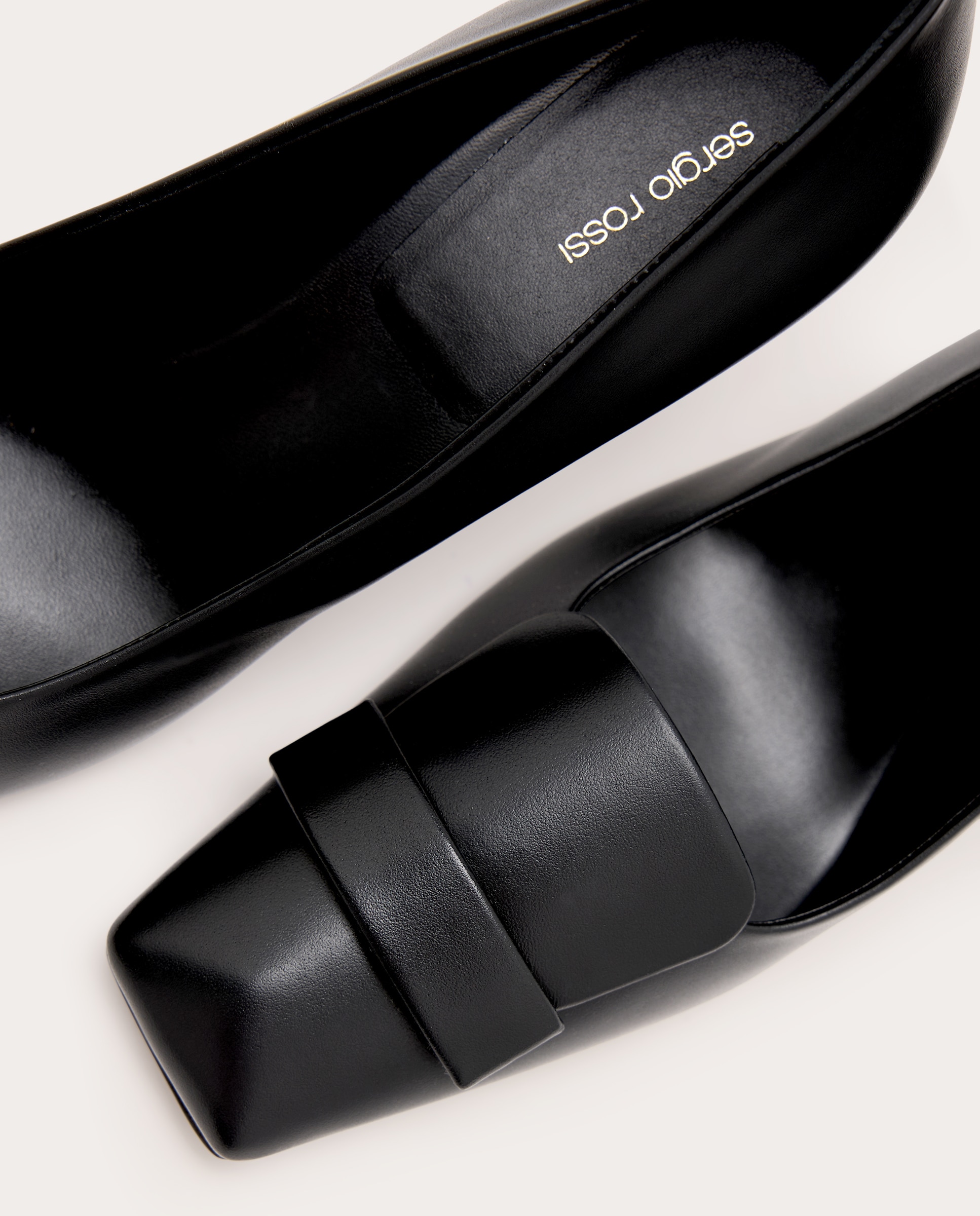 Zapatos de salón de charol - Negro Negro-5