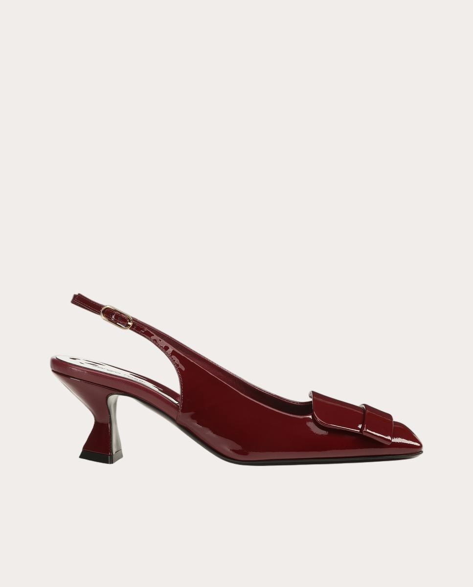 Imagen 0 de Zapatos de salón de charol Burdeos