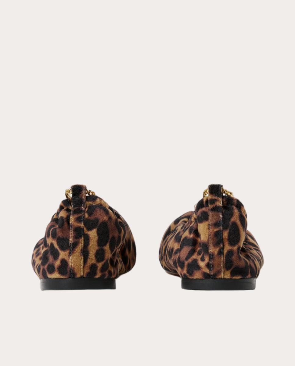 Bailarinas animal print con cadena - Multicolor Multicolor-4