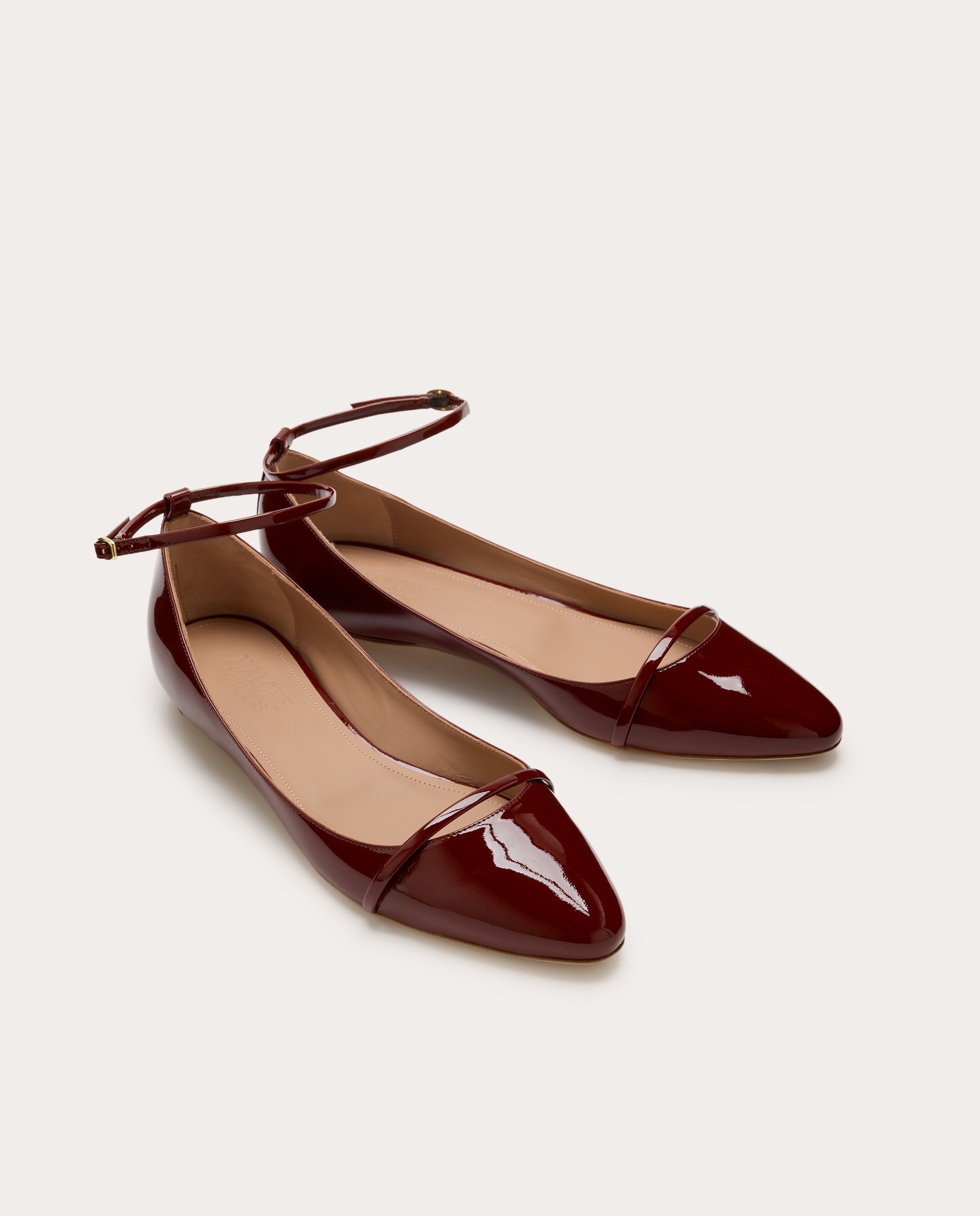 Zapato plano Mary de charol - Burdeos Burdeos-2