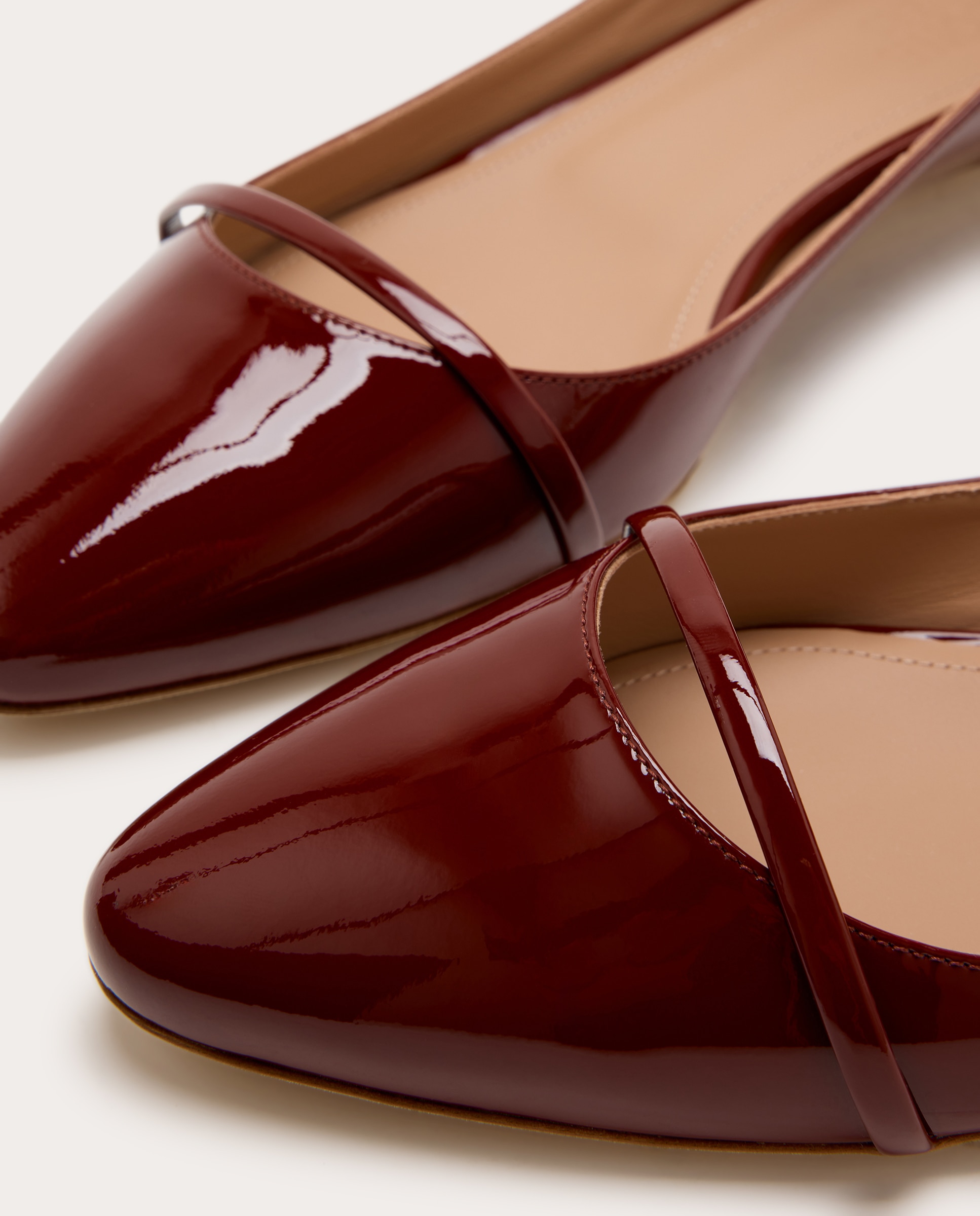 Zapato plano Mary de charol - Burdeos Burdeos-5
