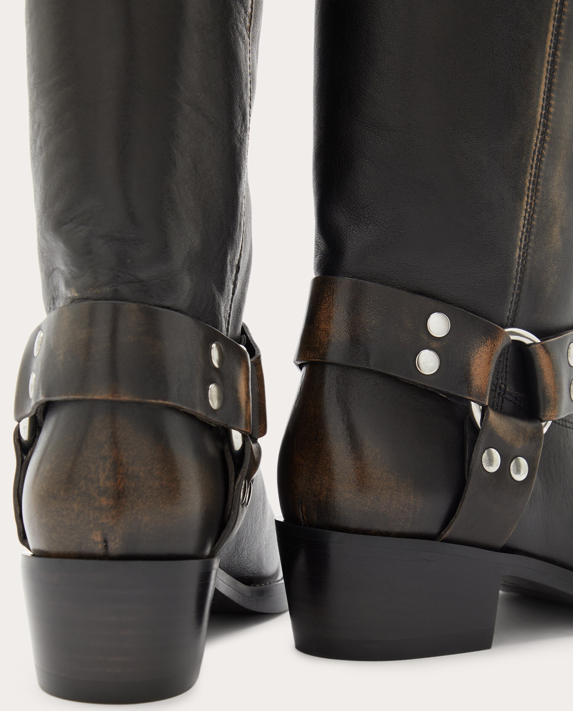 Botas Roxy de piel - Negro Negro-3