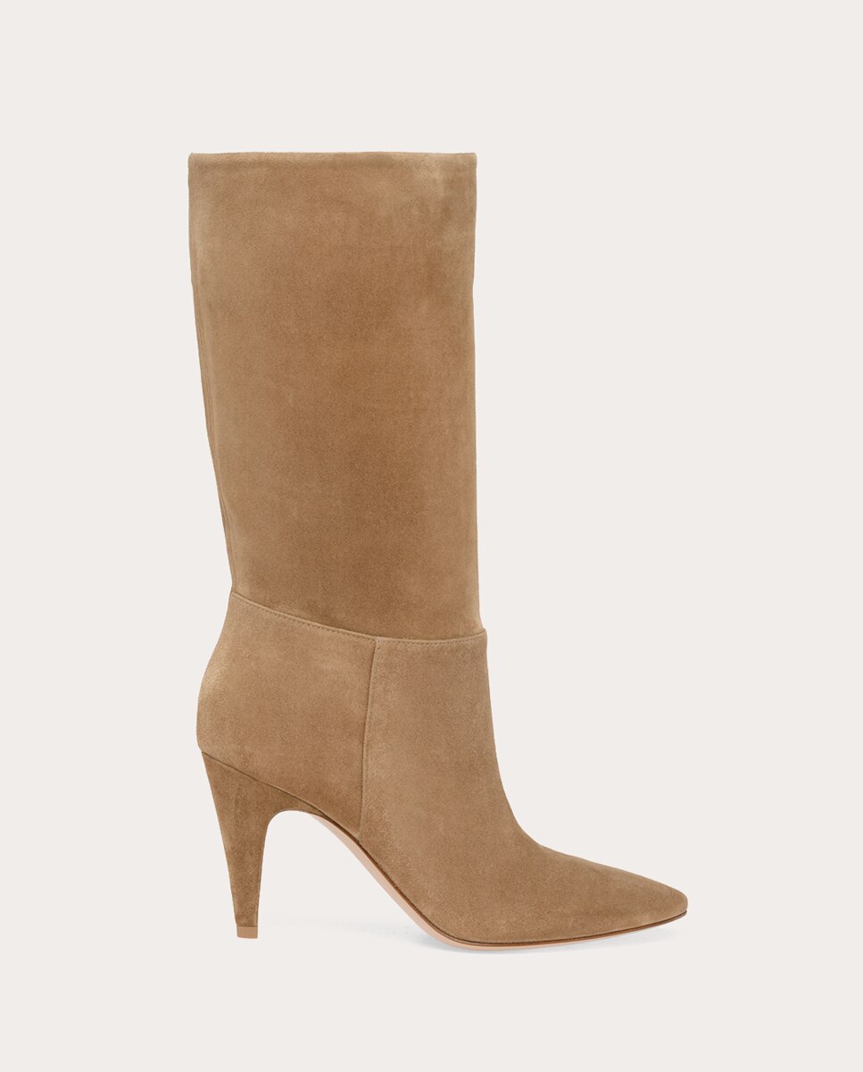 Imagen 0 de Botas de ante Camel