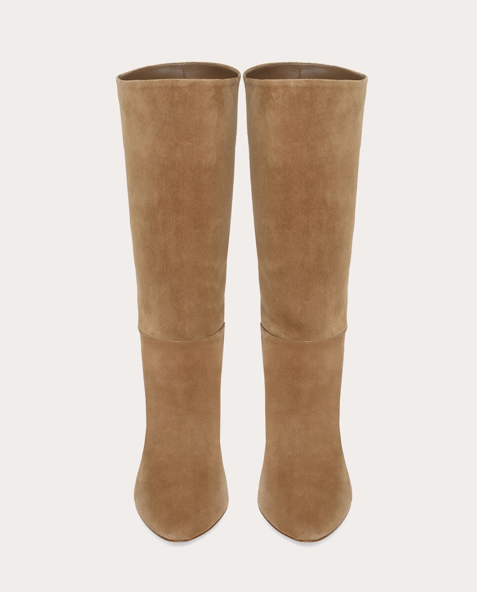 Imagen 2 de Botas de ante - Camel Camel